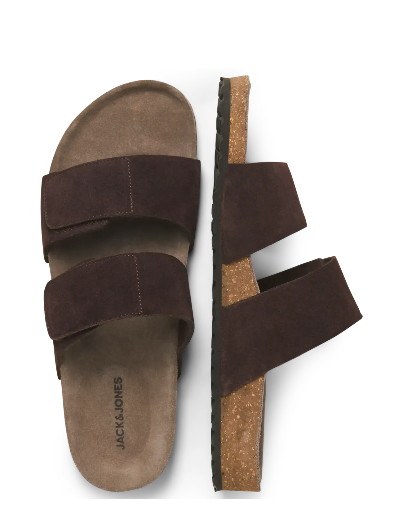 Jack & Jones - JFWMALTA SUEDE SANDAL - kollektioner - java - 4