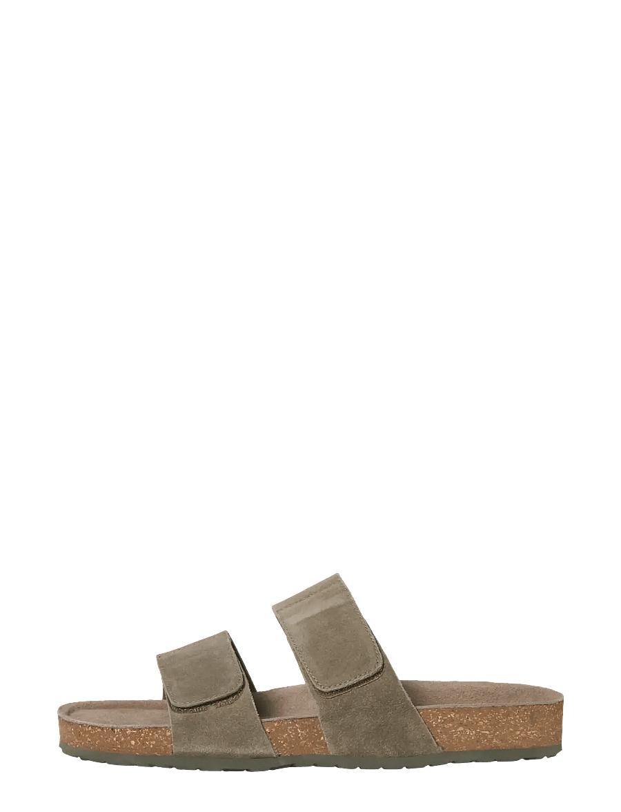 Jack & Jones - JFWMALTA SUEDE SANDAL - collections - martini olive - 1