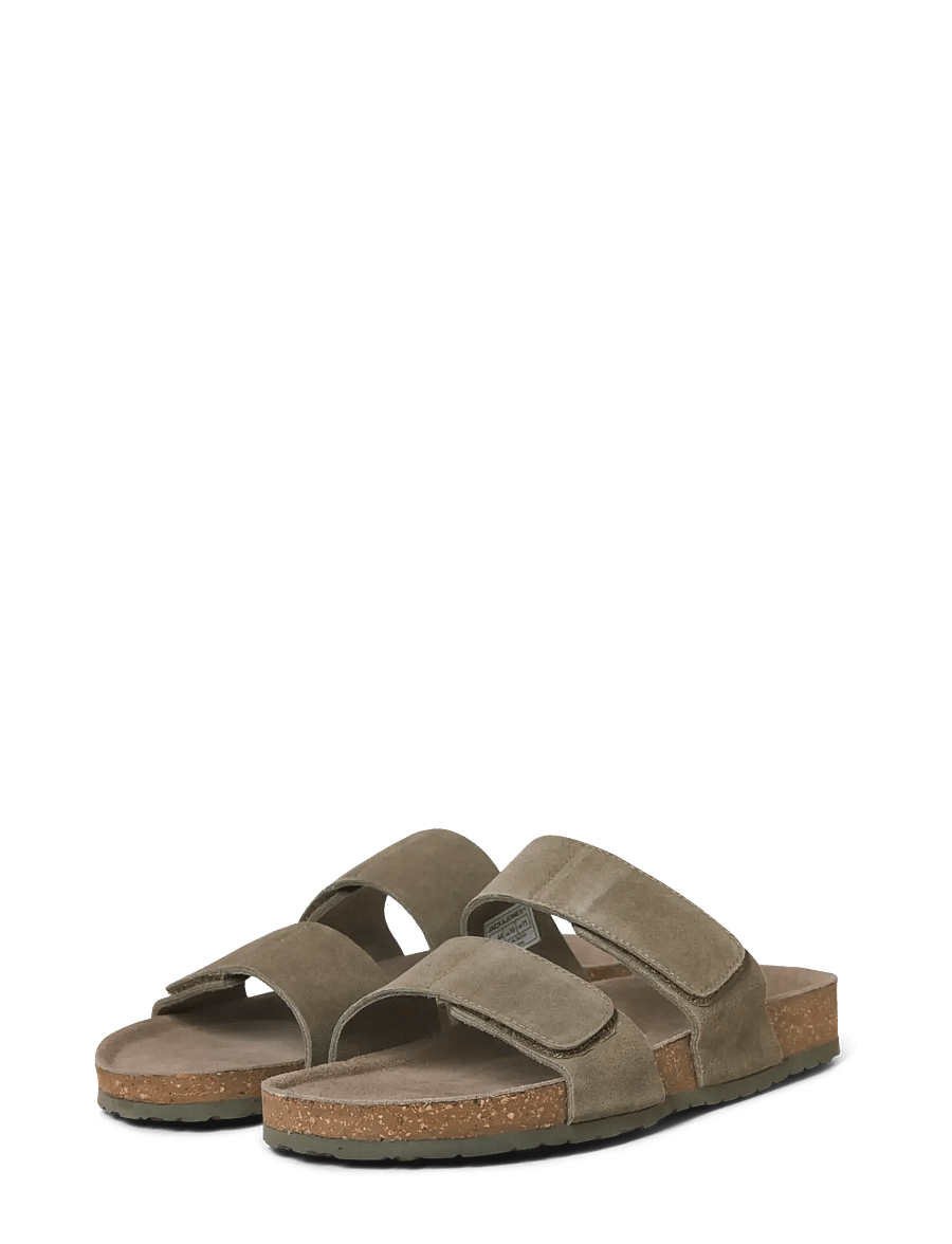 Jack & Jones - JFWMALTA SUEDE SANDAL - collections - martini olive - 3