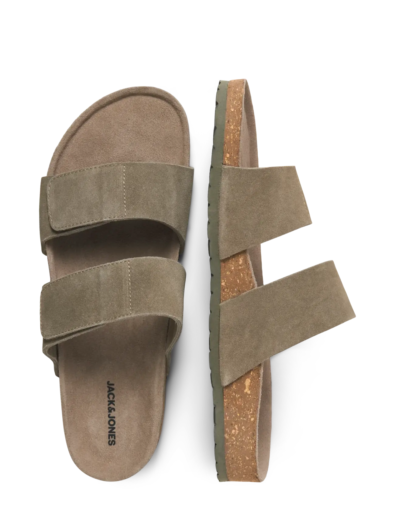 Jack & Jones - JFWMALTA SUEDE SANDAL - collections - martini olive - 5