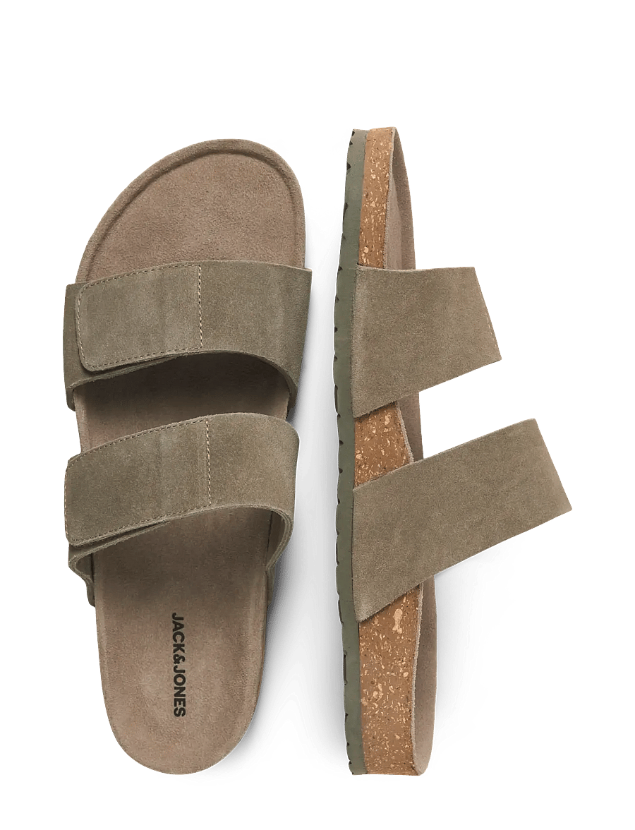 Jack & Jones - JFWMALTA SUEDE SANDAL - collections - martini olive - 5