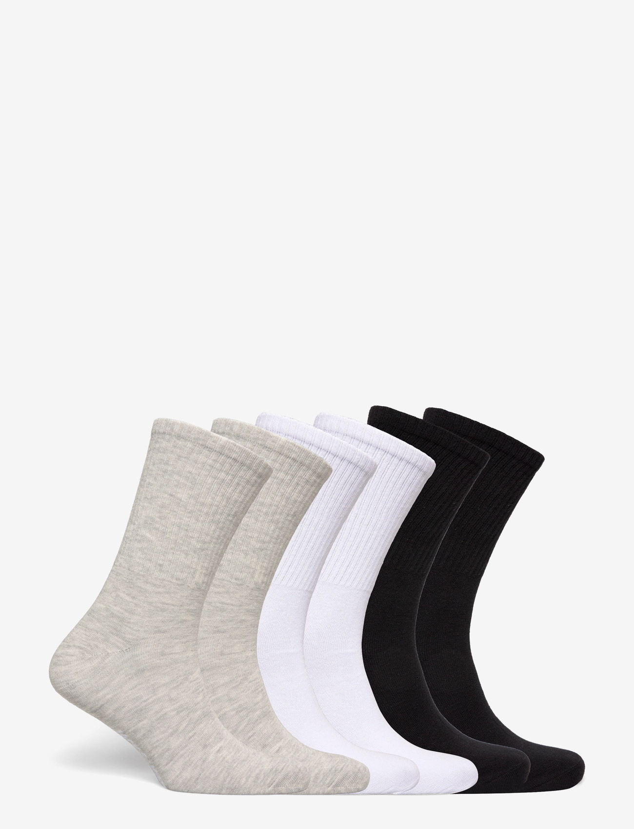 Jack & Jones - JACNOLAN SOLID TENNIS SOCKS 6 PACK - sokker - white - 1