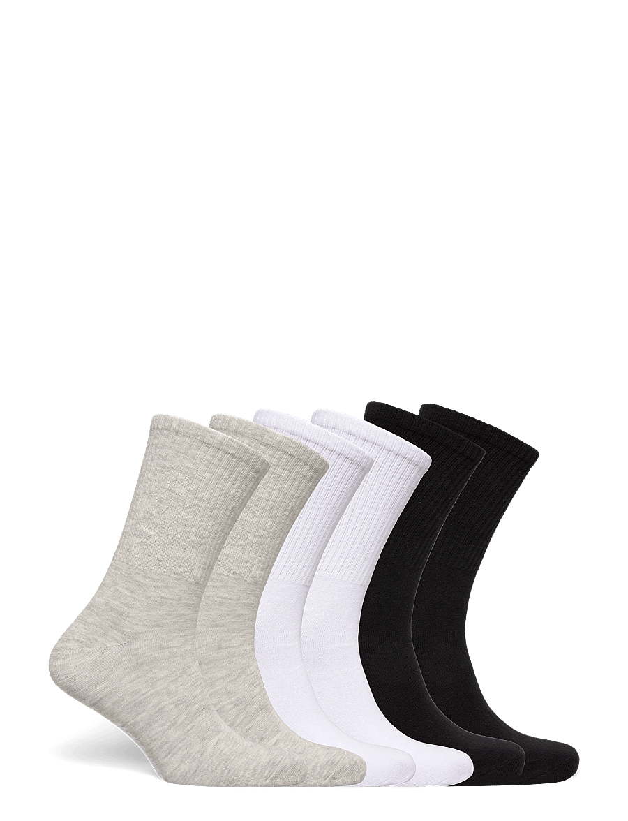 Jack & Jones - JACNOLAN SOLID TENNIS SOCKS 6 PACK - tennissocken - white - 1