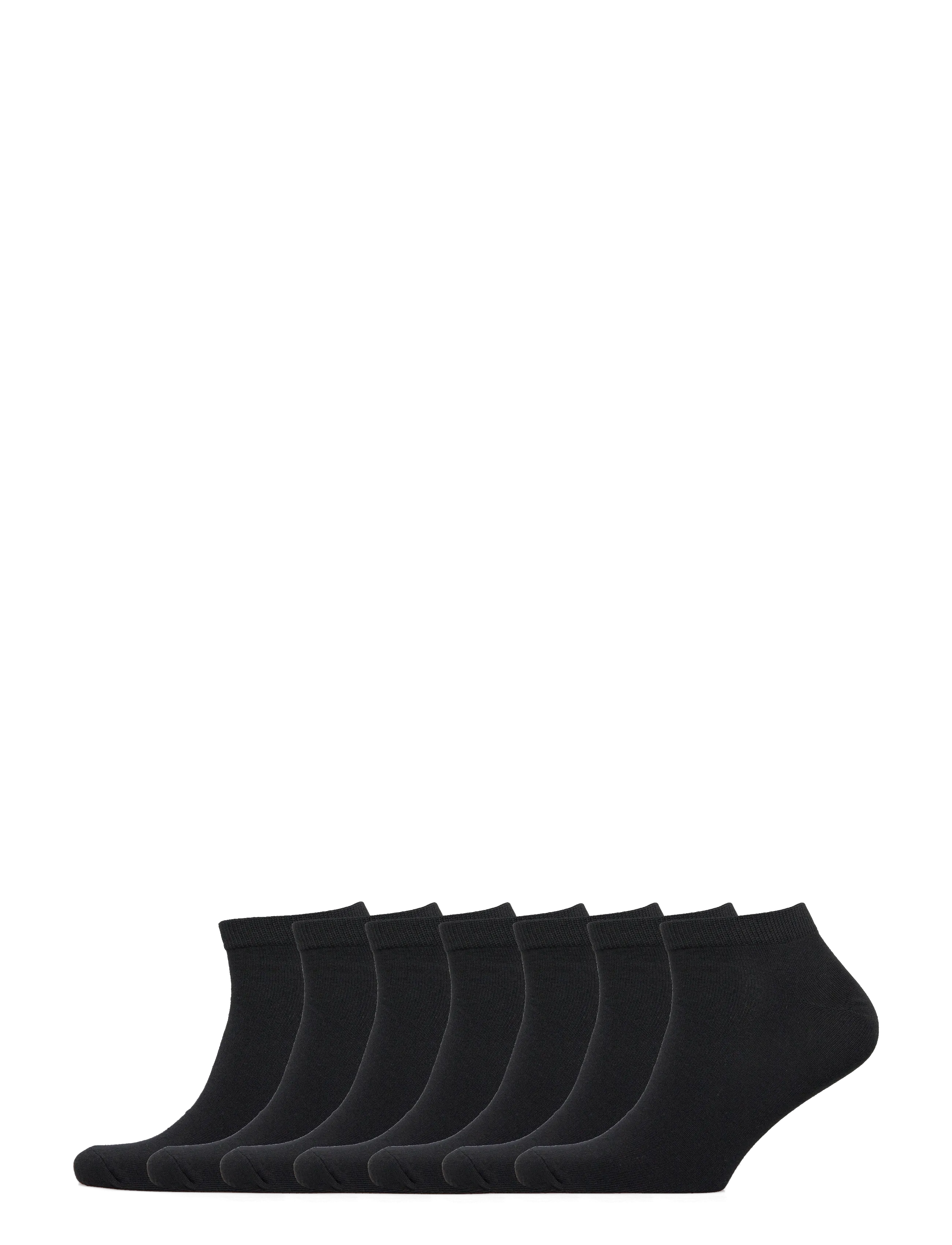 JACK & JONES Jacdelan Kurz Socken 7 Pack Schwarz - One Size - Herren