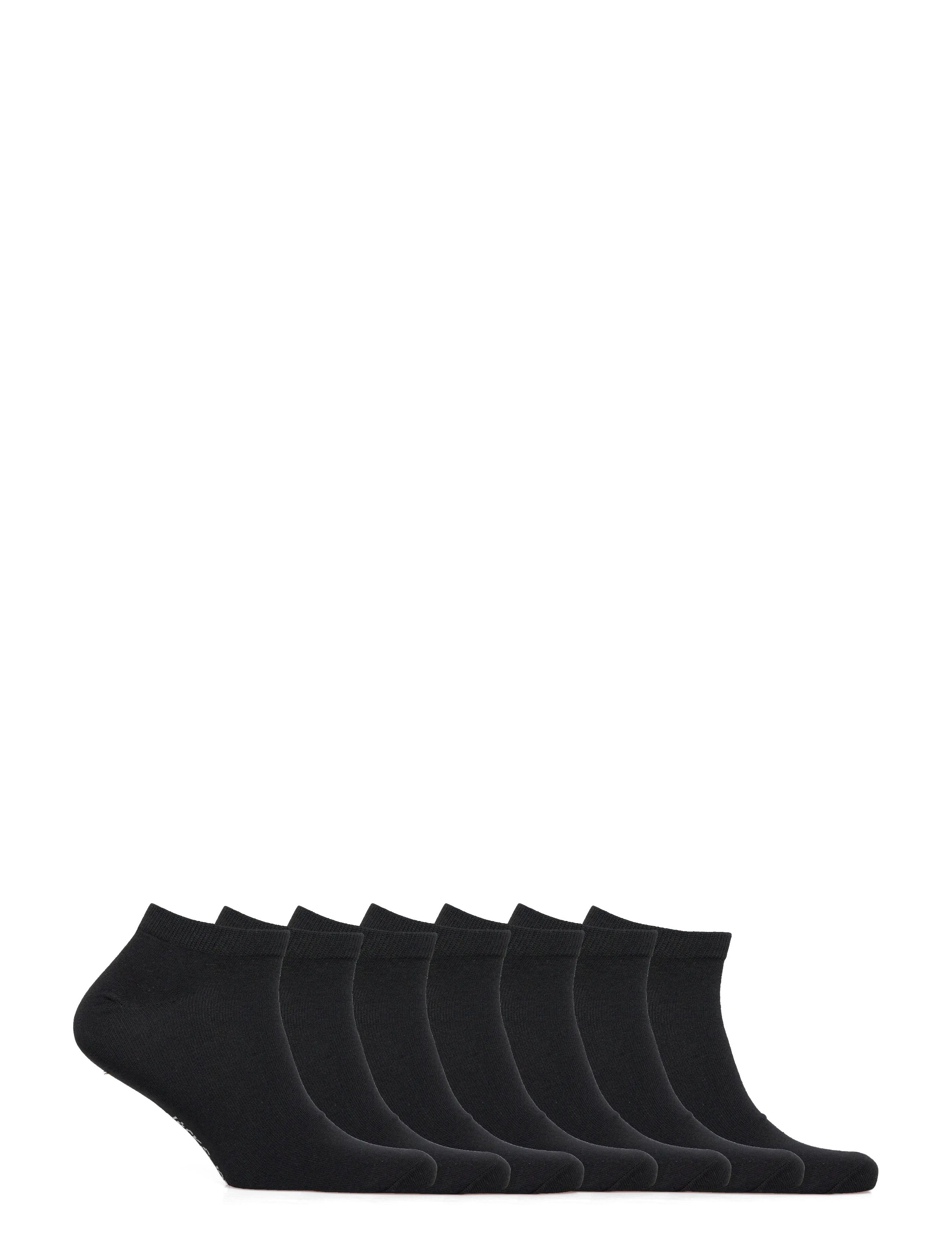 Jack & Jones - JACDELAN SHORT SOCKS 7 PACK - laagste prijzen - black - 1