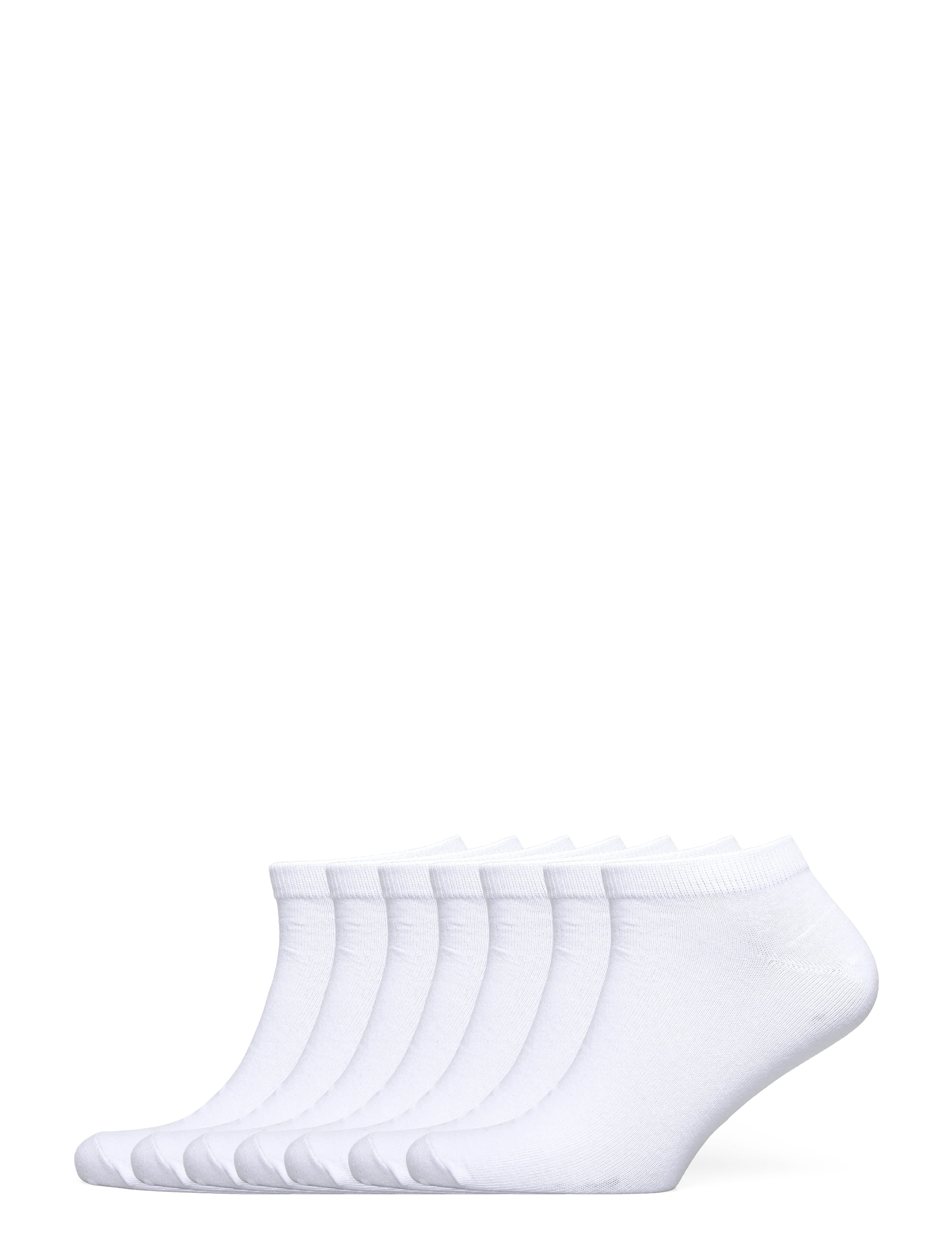 JACK & JONES Jacdelan Kurz Socken 7 Pack Weiß - One Size - Herren