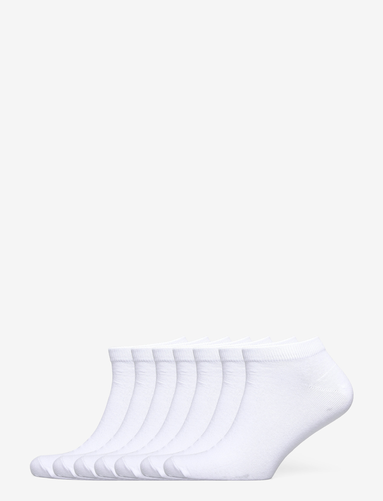 Jack & Jones - JACDELAN SHORT SOCKS 7 PACK - laveste priser - white - 0