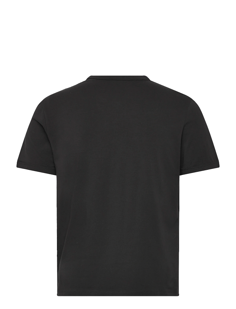 Jack & Jones - JCOMINERAL TONAL BINDED TEE SS CREW NECK - kortærmede t-shirts - black - 2