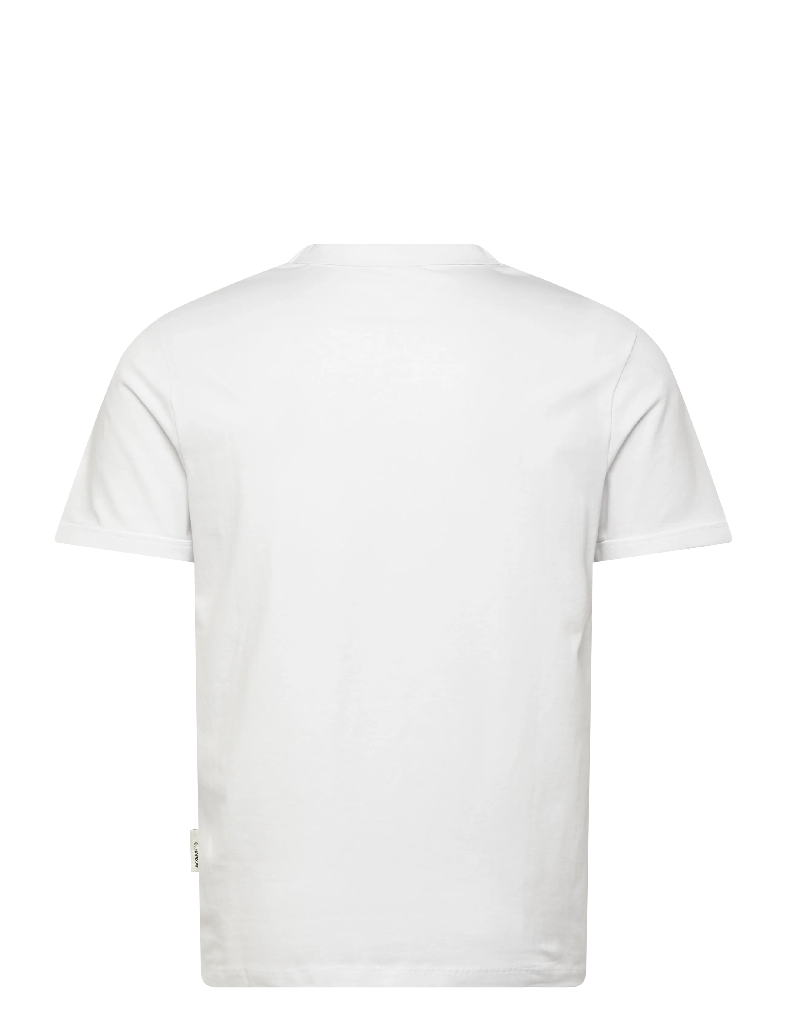 Jack & Jones - JCOMINERAL TONAL BINDED TEE SS CREW NECK - short-sleeved t-shirts - bright white - 1