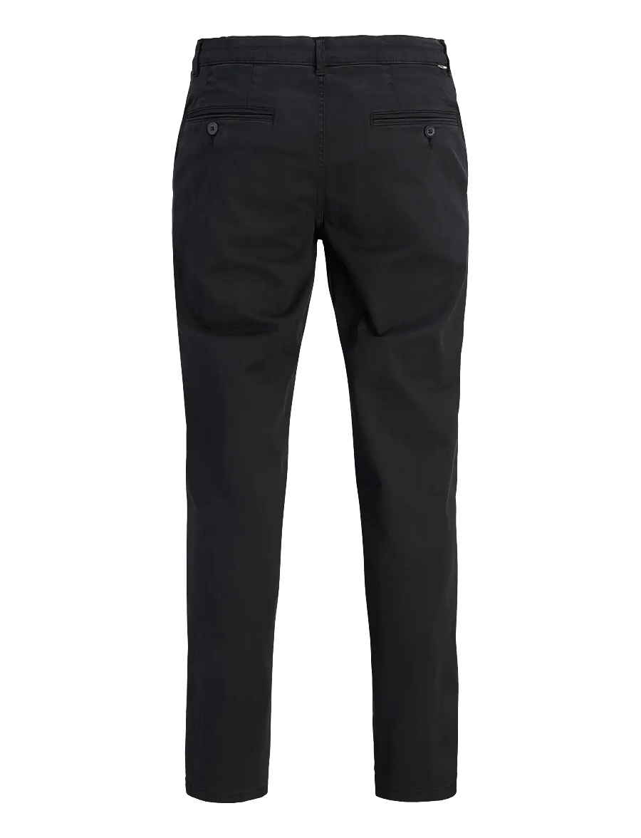 Jack & Jones - JPSTOLLIE VANCE CHINO NOOS - casual trousers - black - 2