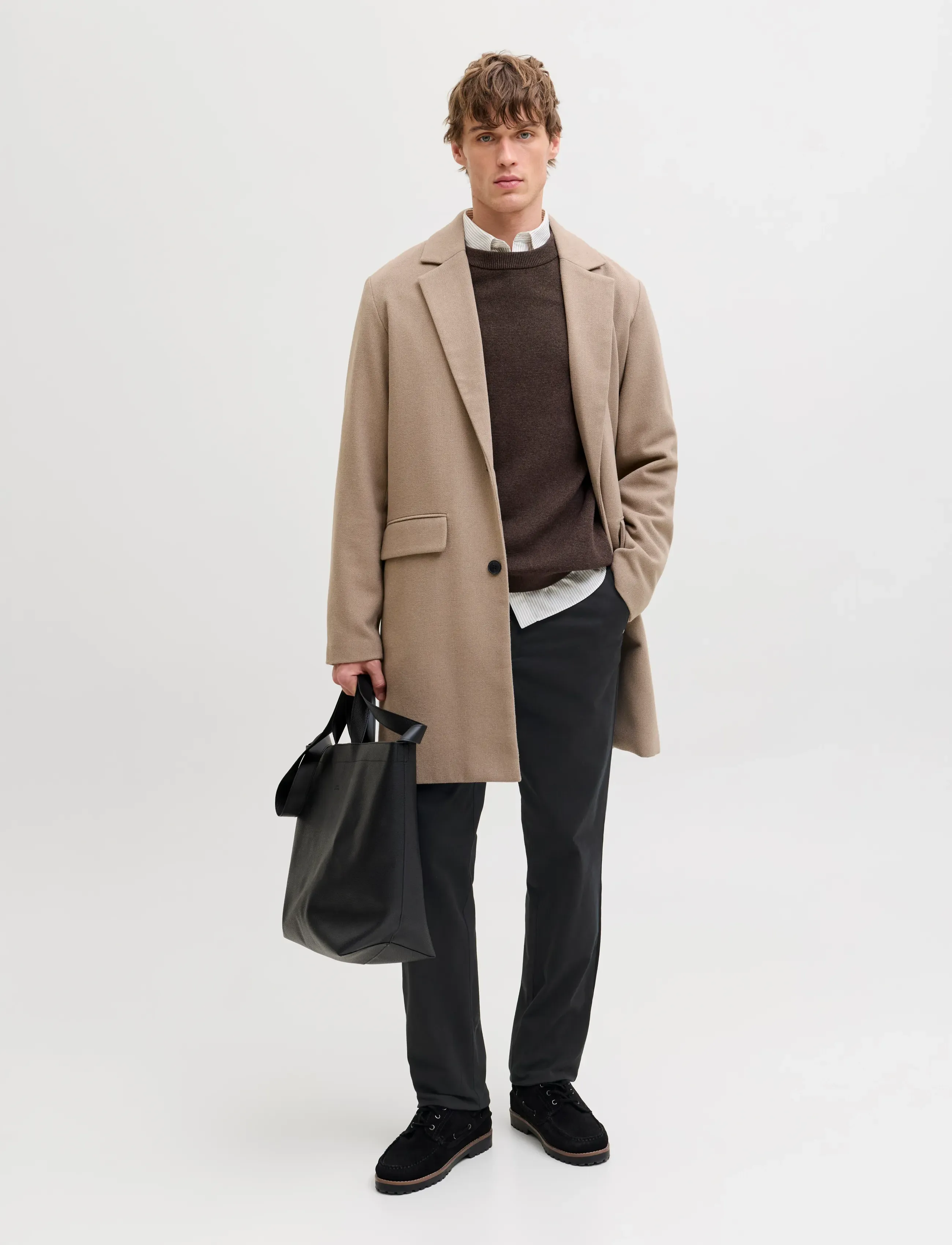 Jack & Jones - JPSTOLLIE VANCE CHINO NOOS - vabaaja püksid - black - 4