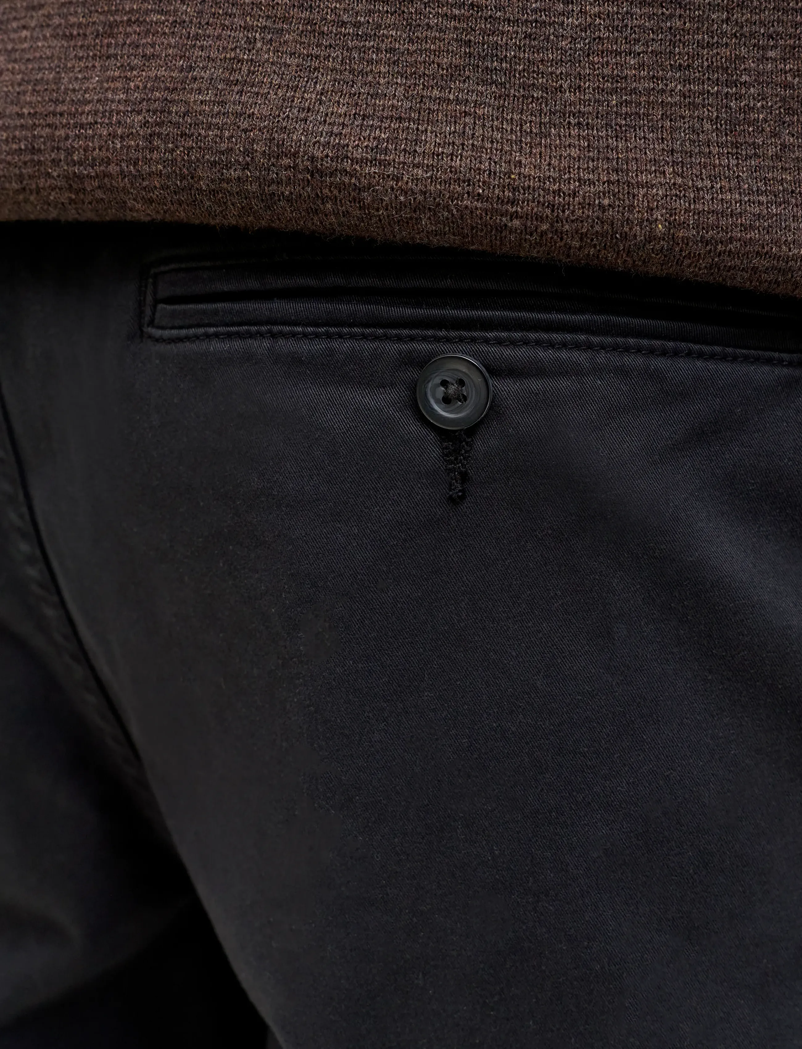 Jack & Jones - JPSTOLLIE VANCE CHINO NOOS - vabaaja püksid - black - 5