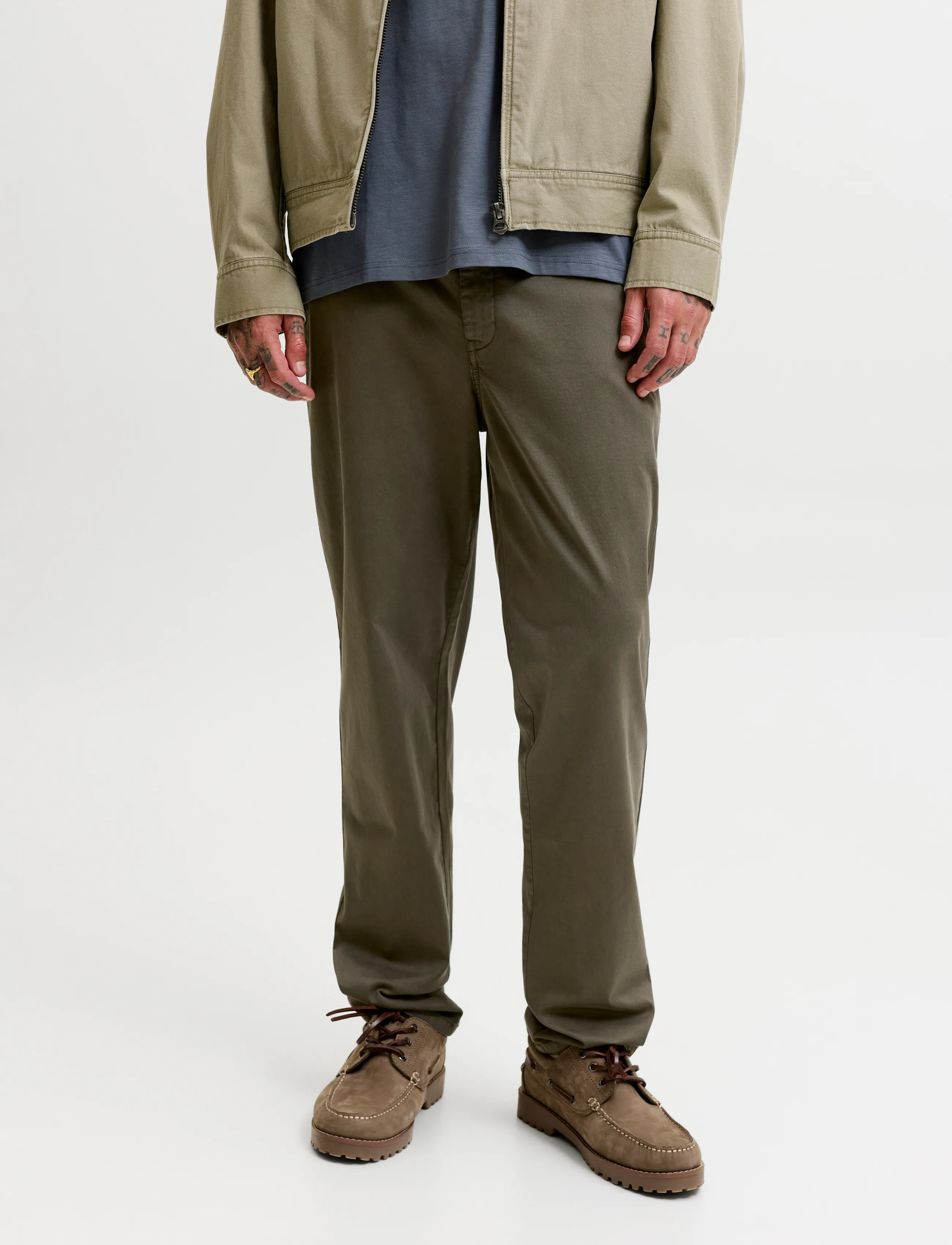 Jack & Jones Jpstollie Vance Chino Noos, 30 x 30, Trousers, Khakigrün - Casual, Männerswear