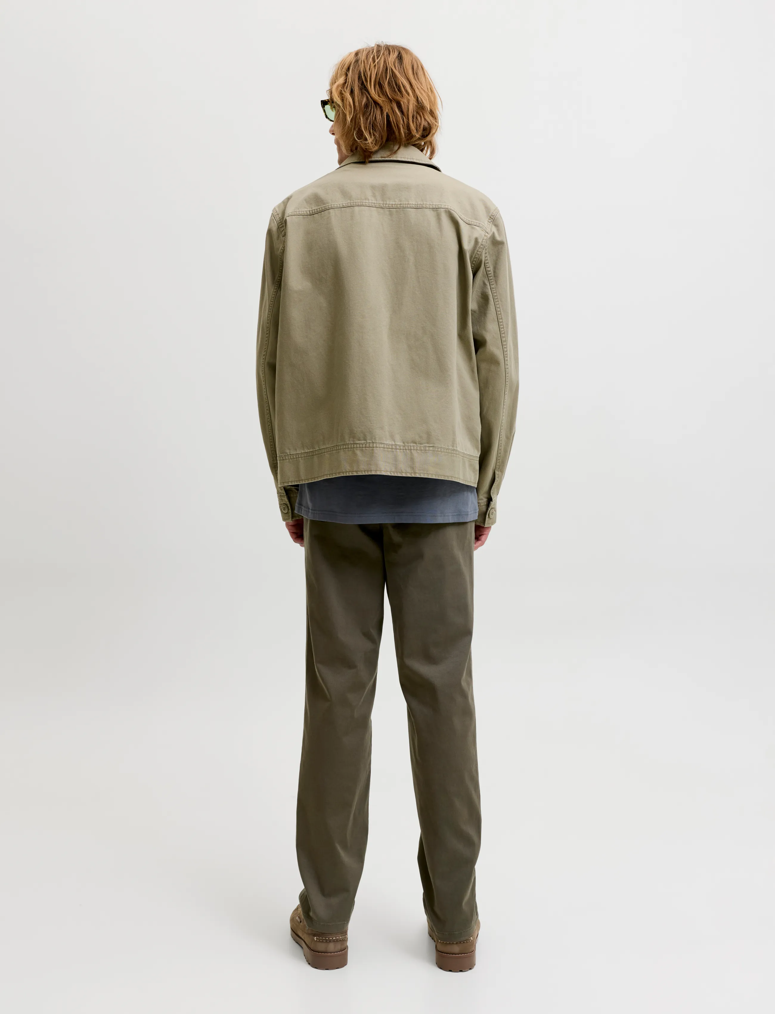 Jack & Jones - JPSTOLLIE VANCE CHINO NOOS - casual byxor - crocodile - 3