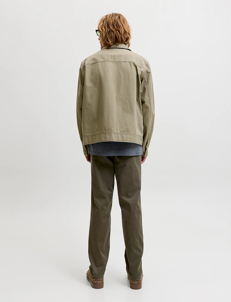 Jack & Jones - JPSTOLLIE VANCE CHINO NOOS - casual byxor - crocodile - 3