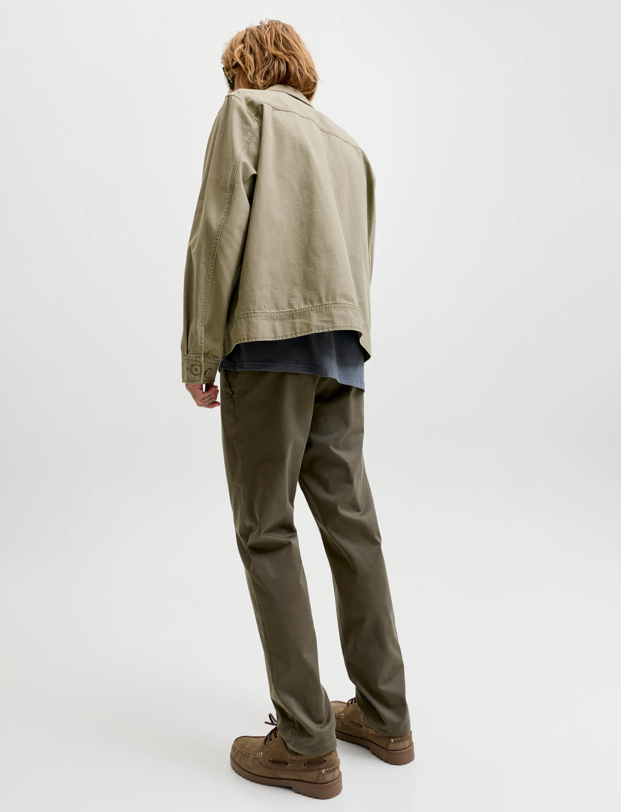 Jack & Jones - JPSTOLLIE VANCE CHINO NOOS - casual byxor - crocodile - 5