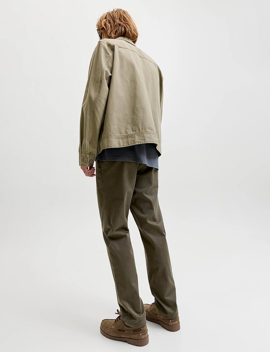 Jack & Jones - JPSTOLLIE VANCE CHINO NOOS - casual byxor - crocodile - 5