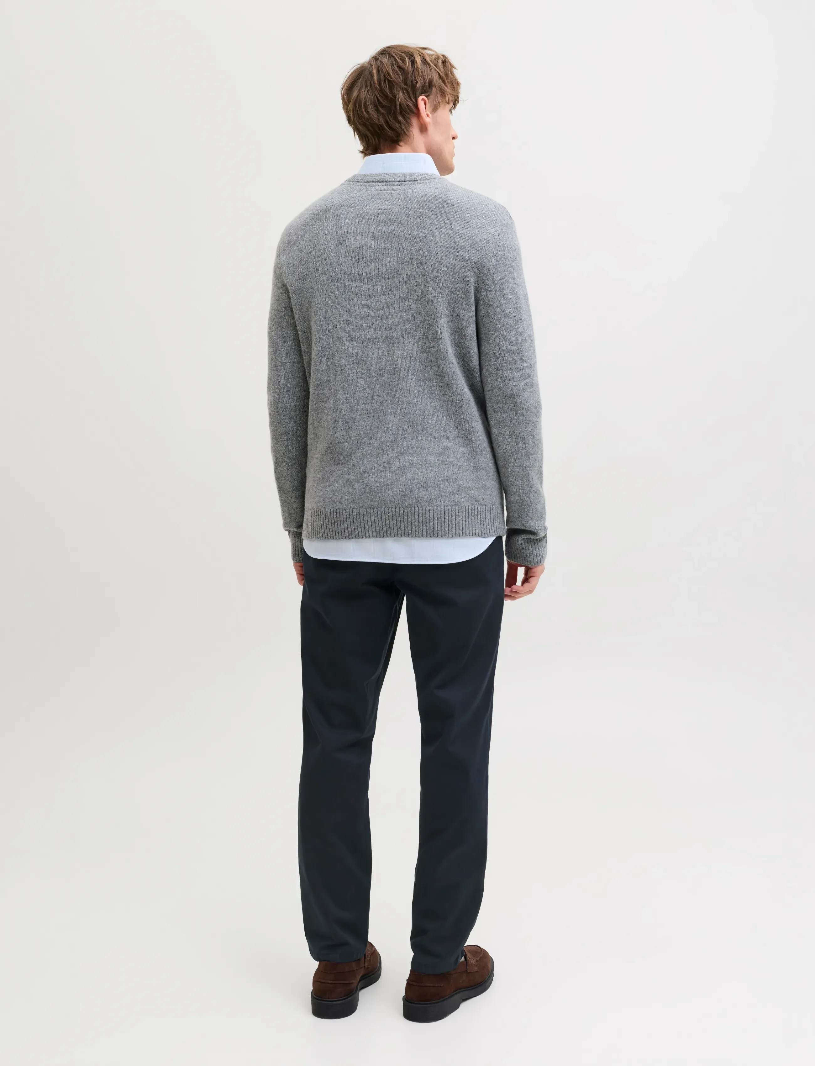 Jack & Jones - JPSTOLLIE VANCE CHINO NOOS - casual bukser - dark navy - 3
