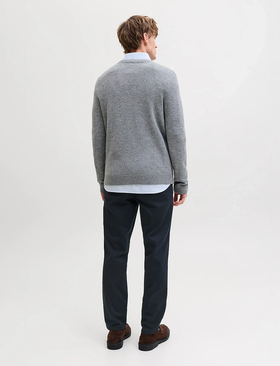 Jack & Jones - JPSTOLLIE VANCE CHINO NOOS - freizeithosen - dark navy - 3
