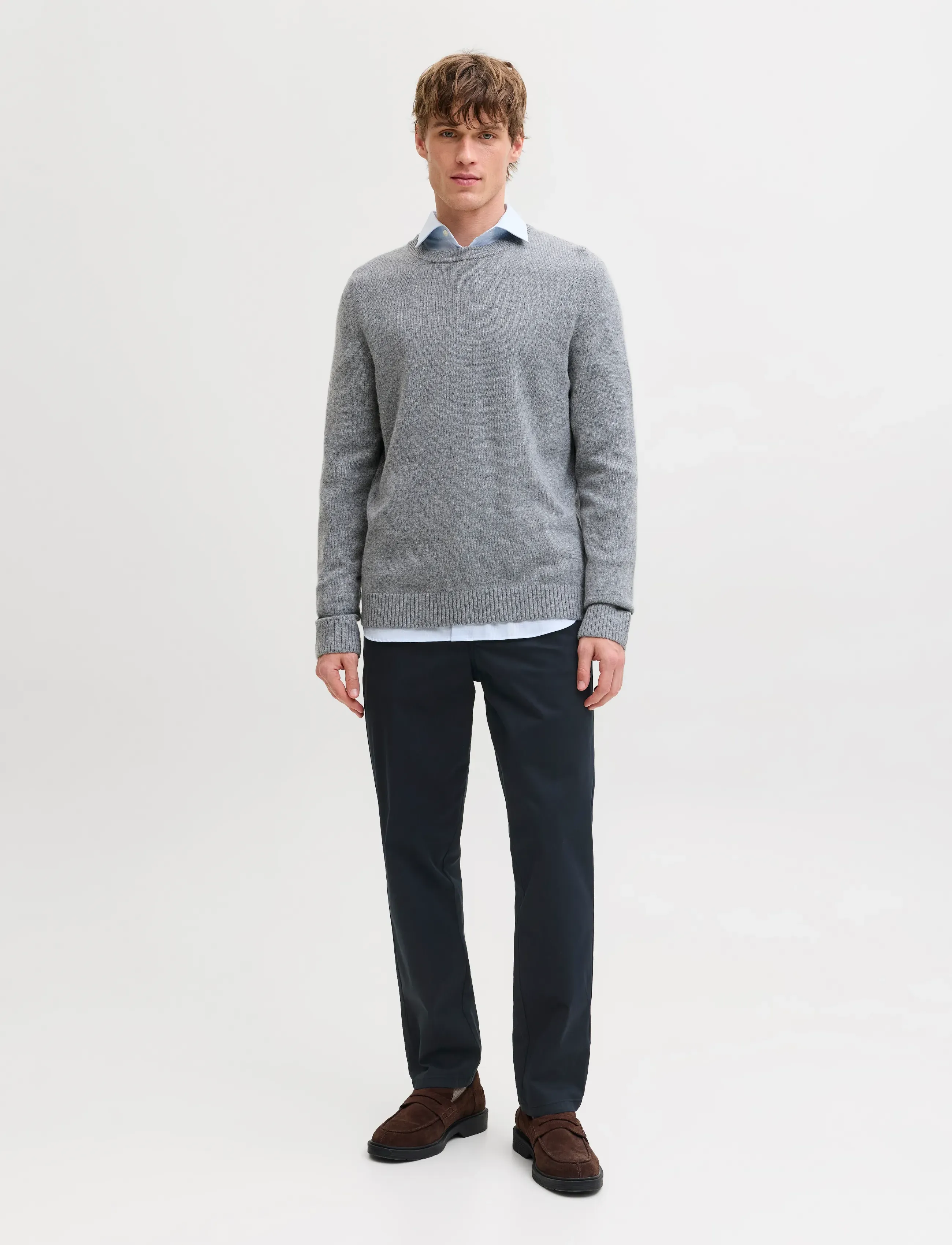 Jack & Jones - JPSTOLLIE VANCE CHINO NOOS - casual bukser - dark navy - 4