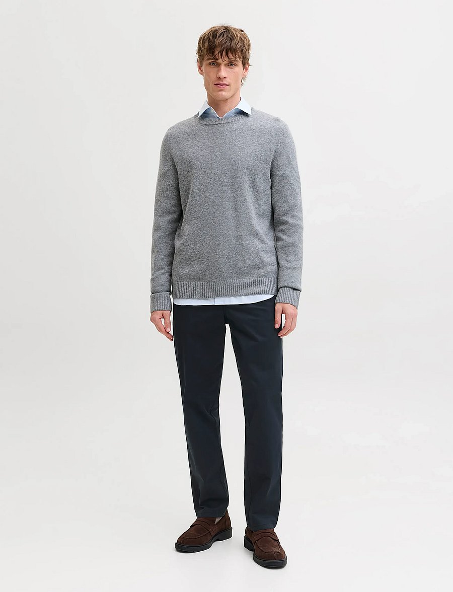 Jack & Jones - JPSTOLLIE VANCE CHINO NOOS - freizeithosen - dark navy - 4