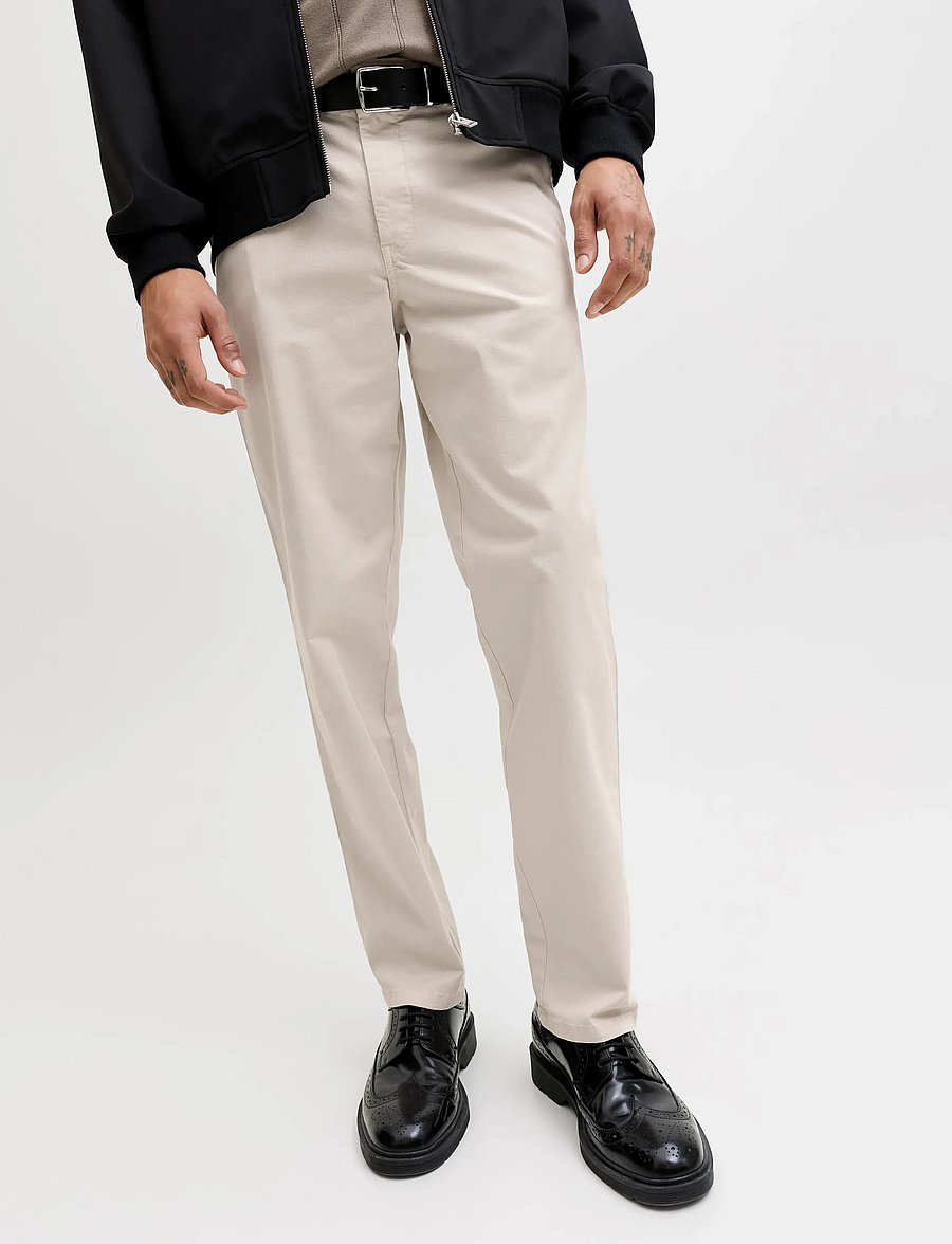 Jack & Jones - JPSTOLLIE VANCE CHINO NOOS - freizeithosen - pumice stone - 4