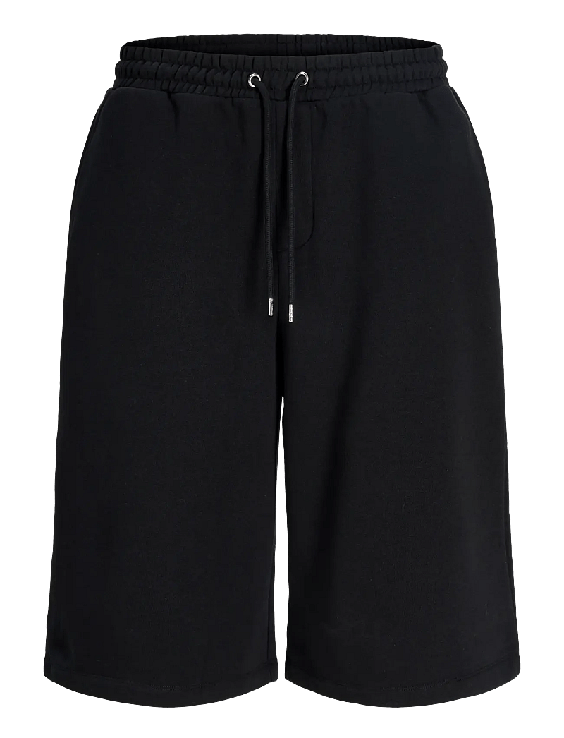 Jack & Jones - JPSTOWEN FALLS SWEAT SHORTS XXLNG LN - sweatshorts - black - 1