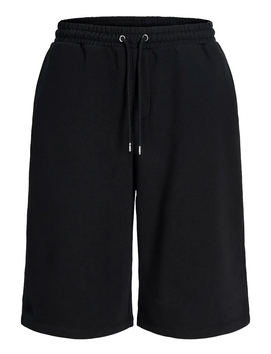 Jack & Jones - JPSTOWEN FALLS SWEAT SHORTS XXLNG LN - lühikesed dressipüksid - black - 1