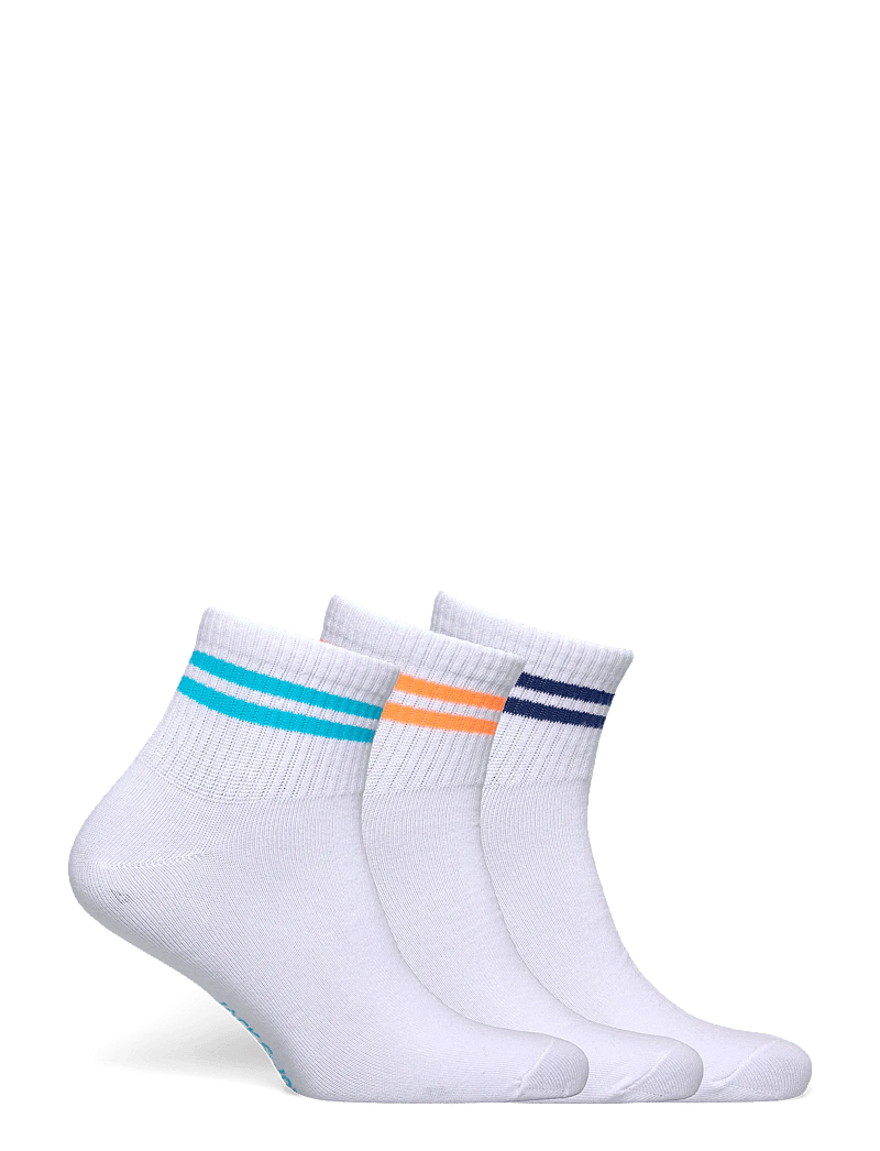 Jack & Jones - JACJOE SOLID SHORT SOCKS 3 PACK - sokkide mitmikpakk - white - 1