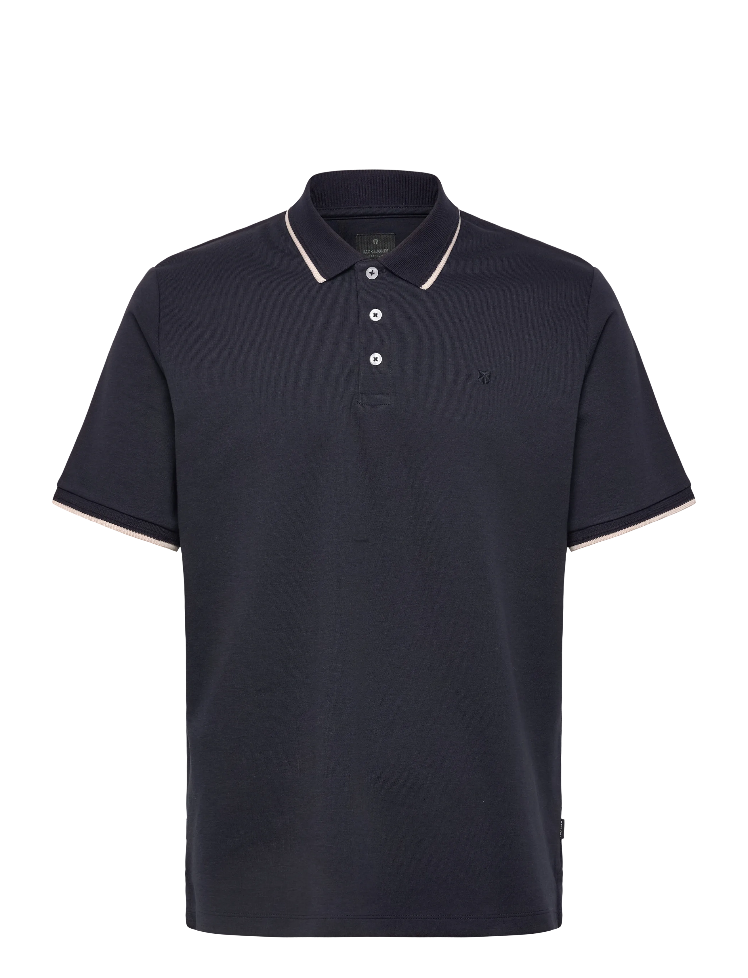 Jack & Jones JPRBLAETHAN DETAIL SS POLO SN - Poloer - NIGHT SKY / navy
