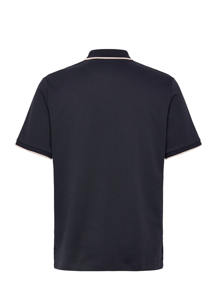 Jack & Jones - JPRBLAETHAN DETAIL SS POLO SN - kortærmede poloer - night sky - 2