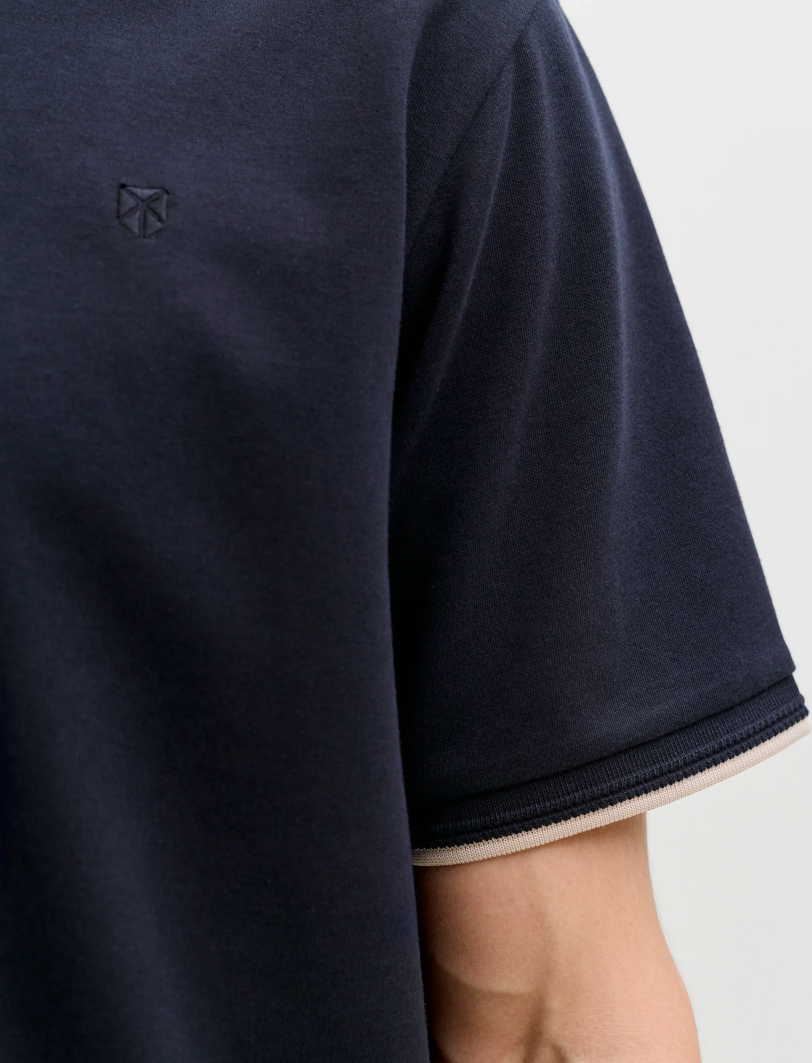 Jack & Jones - JPRBLAETHAN DETAIL SS POLO SN - kortærmede poloer - night sky - 5