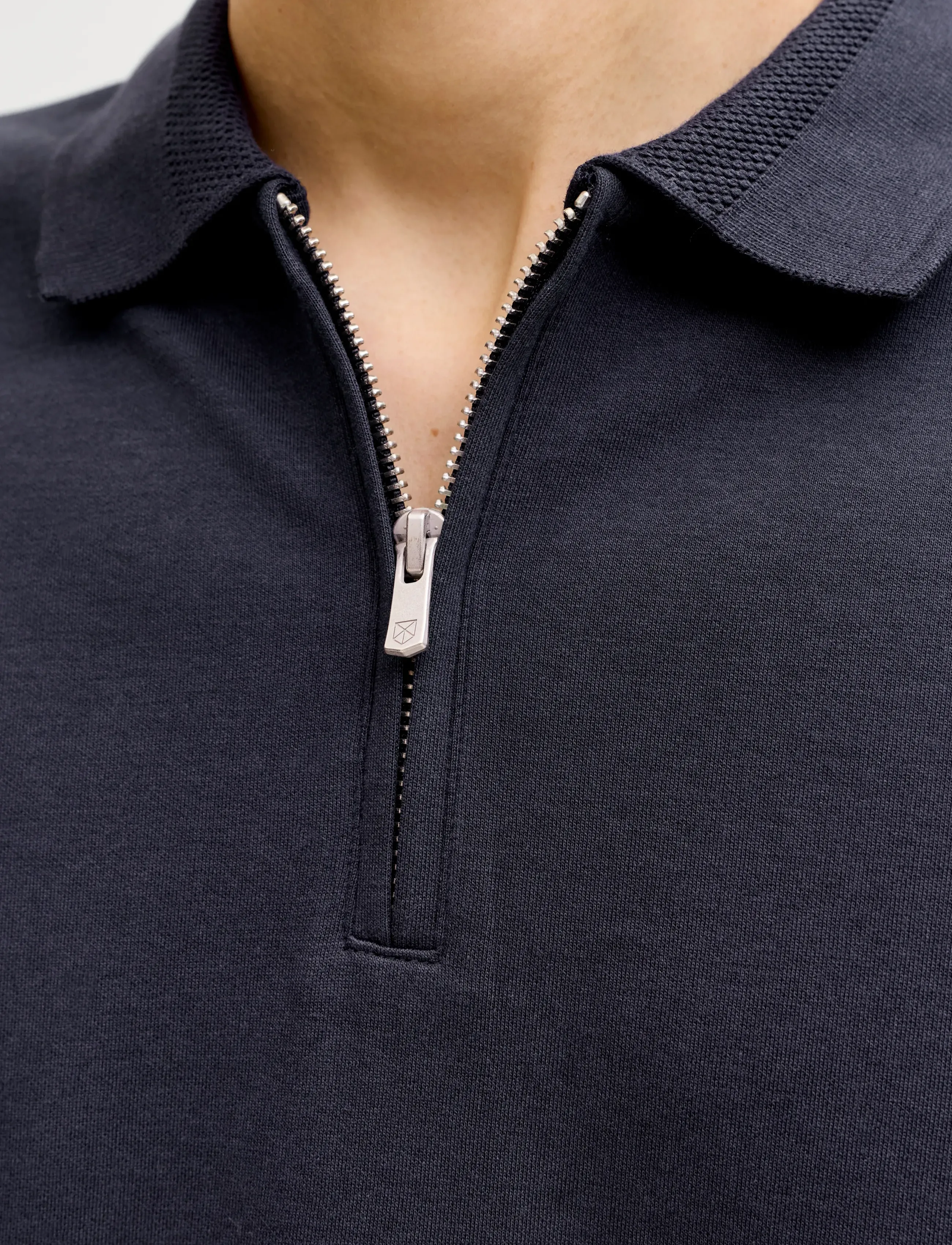 JACK & JONES Jprblaethan Ss Zip Polo Sn pikéer herr – bild 6