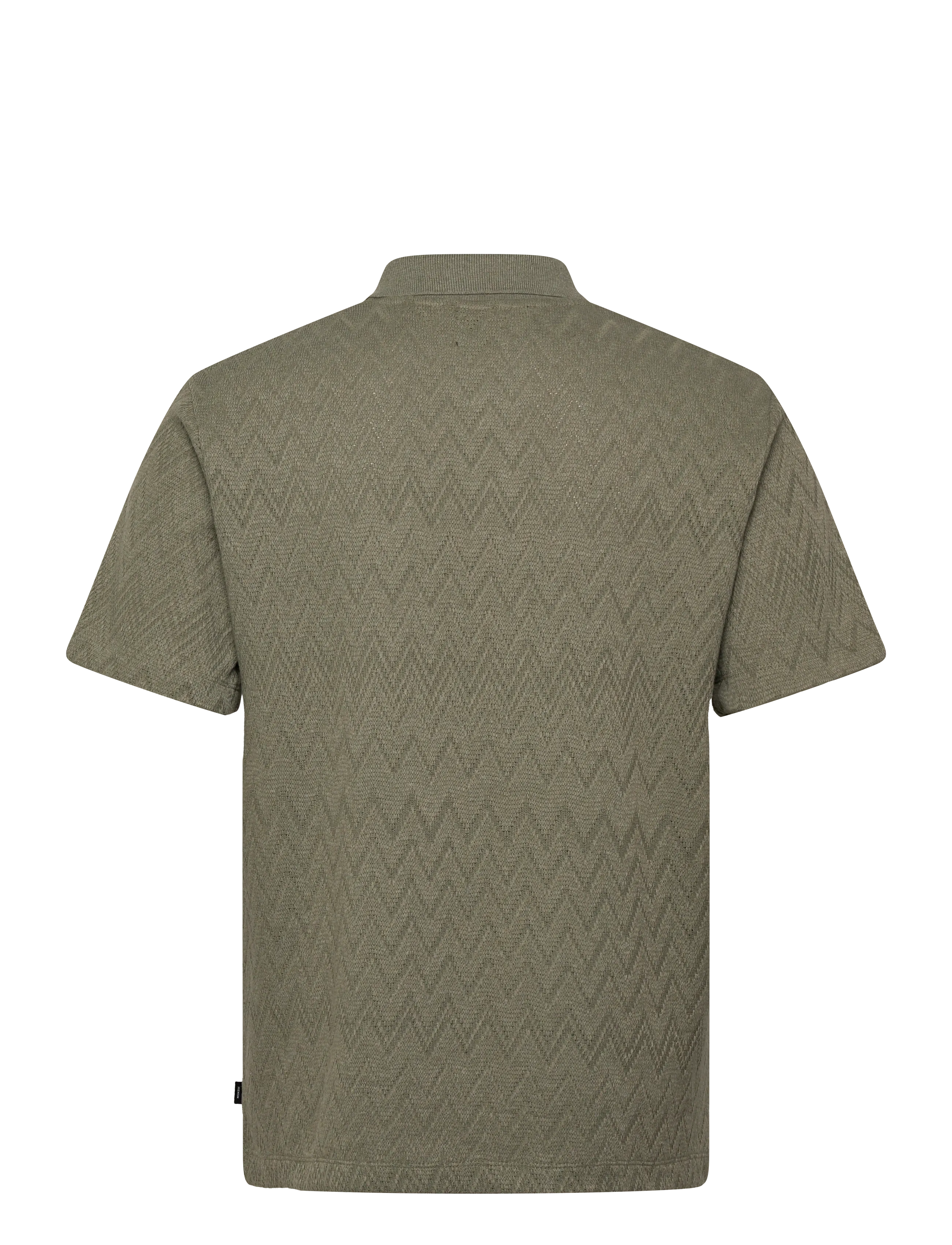 Jprblatrenton Ss Jacquard Polo 2