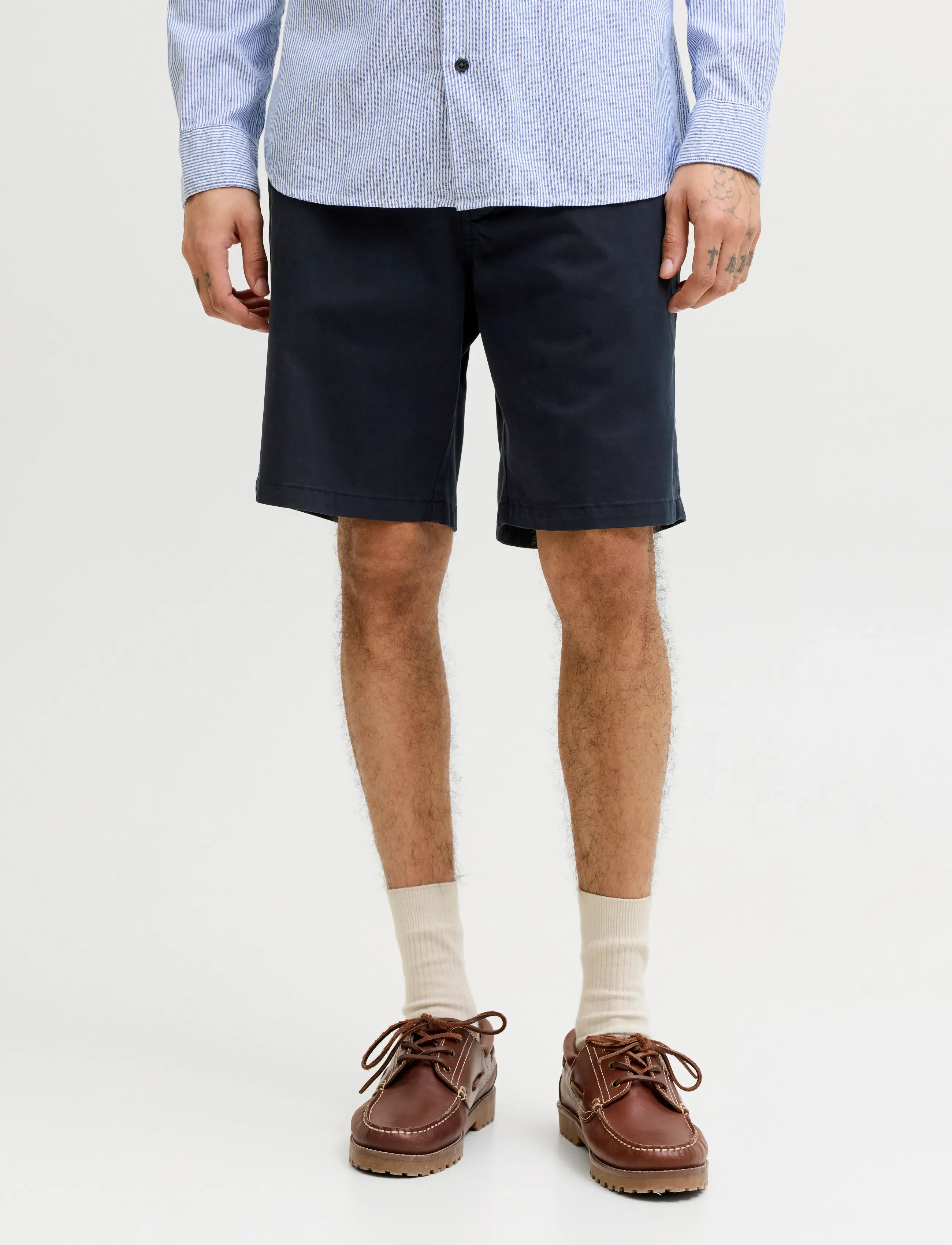 Jack & Jones JPSTACE VANCE CHINO SHORTS REG SN - Kollektionen - DARK NAVY / navy