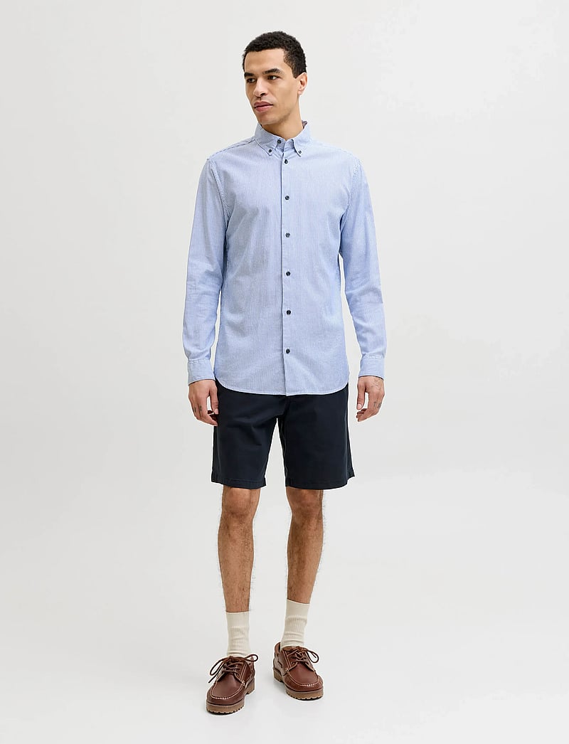 Jack & Jones - JPSTACE VANCE CHINO SHORTS REG SN - chinos shorts - dark navy - 4