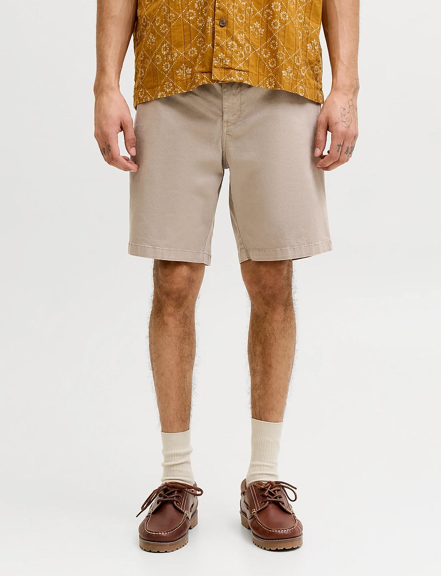 Jack & Jones - JPSTACE VANCE CHINO SHORTS REG SN - chinos shorts - lemon pepper - 0