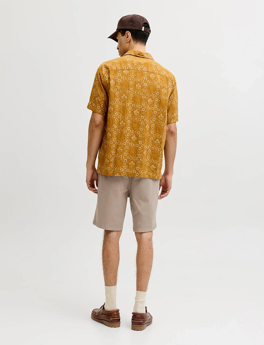 Jack & Jones - JPSTACE VANCE CHINO SHORTS REG SN - chinos shorts - lemon pepper - 3
