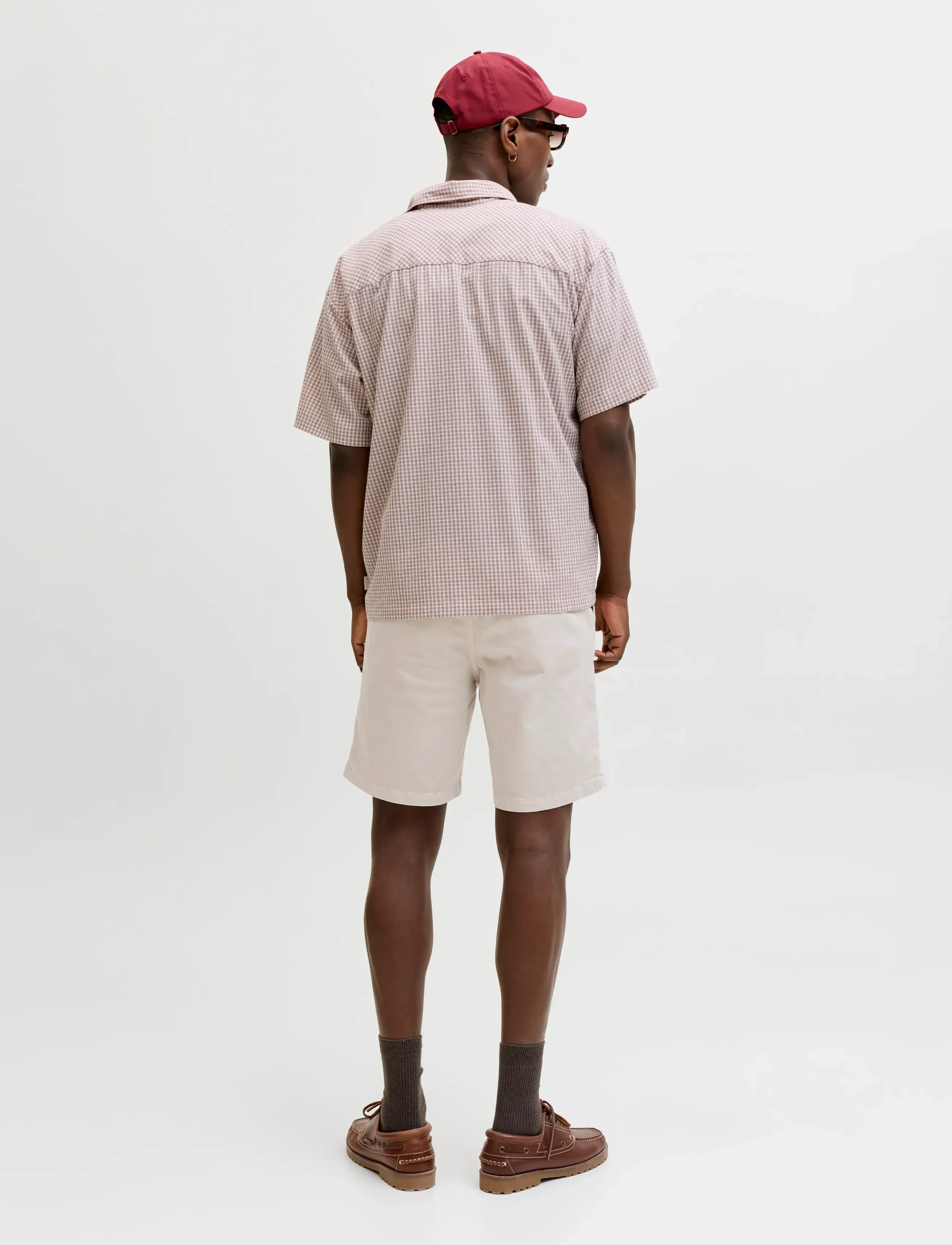 Jack & Jones - JPSTACE VANCE CHINO SHORTS REG SN - chinos shorts - pumice stone - 3