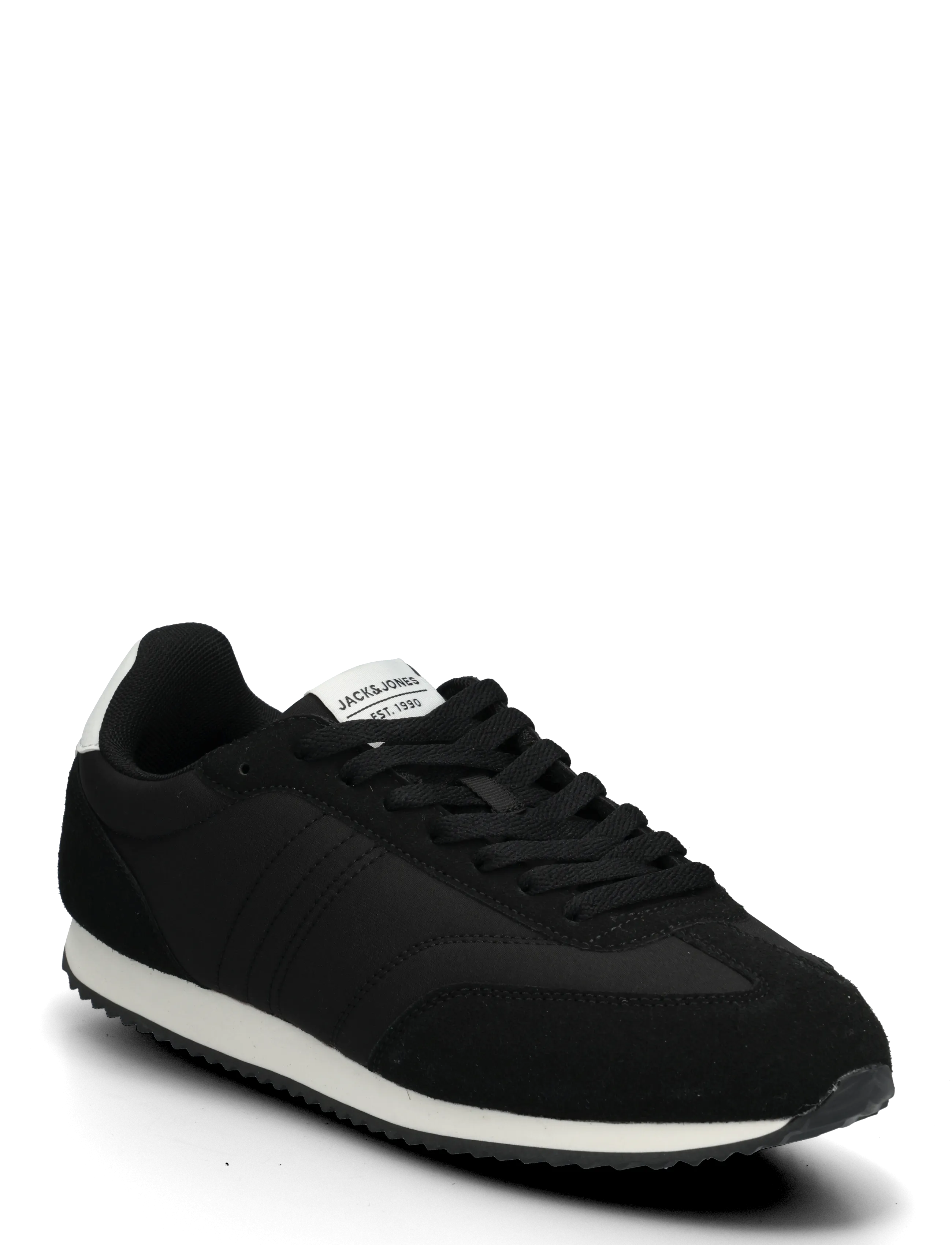 Jack & Jones Jfwburton Runner International Campaign, 41, Black, Sneakers > Sneakers Med Lav Top, Herre