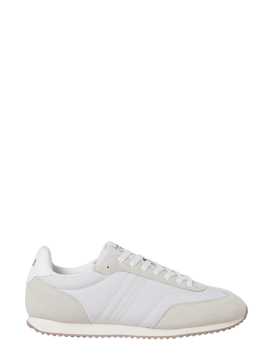 Jack & Jones - JFWBURTON RUNNER INTERNATIONAL CAMPAIGN - madala säärega - white onyx - 2