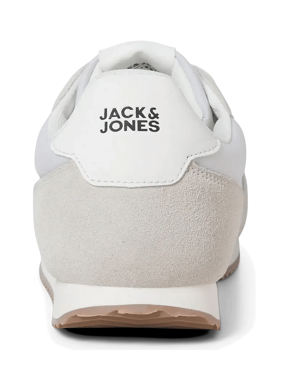 Jack & Jones - JFWBURTON RUNNER INTERNATIONAL CAMPAIGN - madala säärega - white onyx - 3