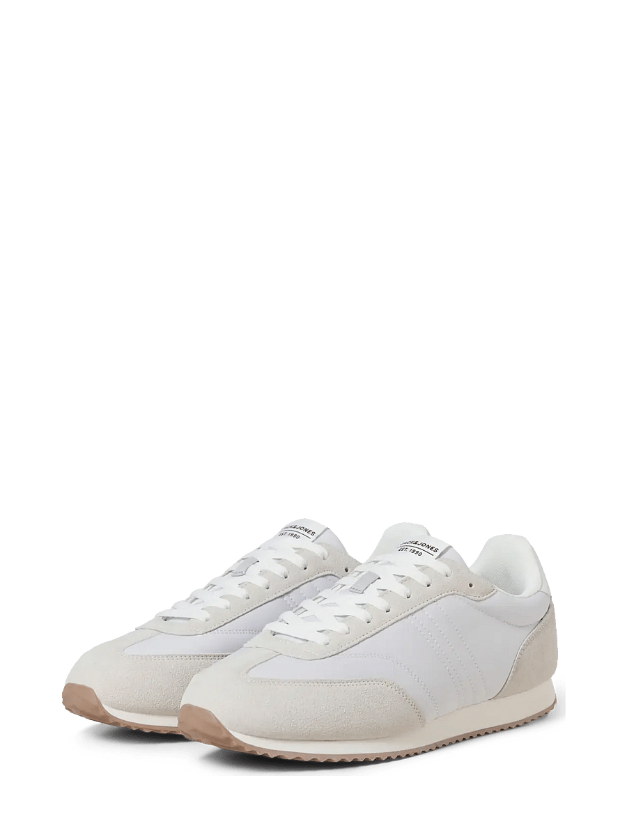 Jack & Jones - JFWBURTON RUNNER INTERNATIONAL CAMPAIGN - madala säärega - white onyx - 5
