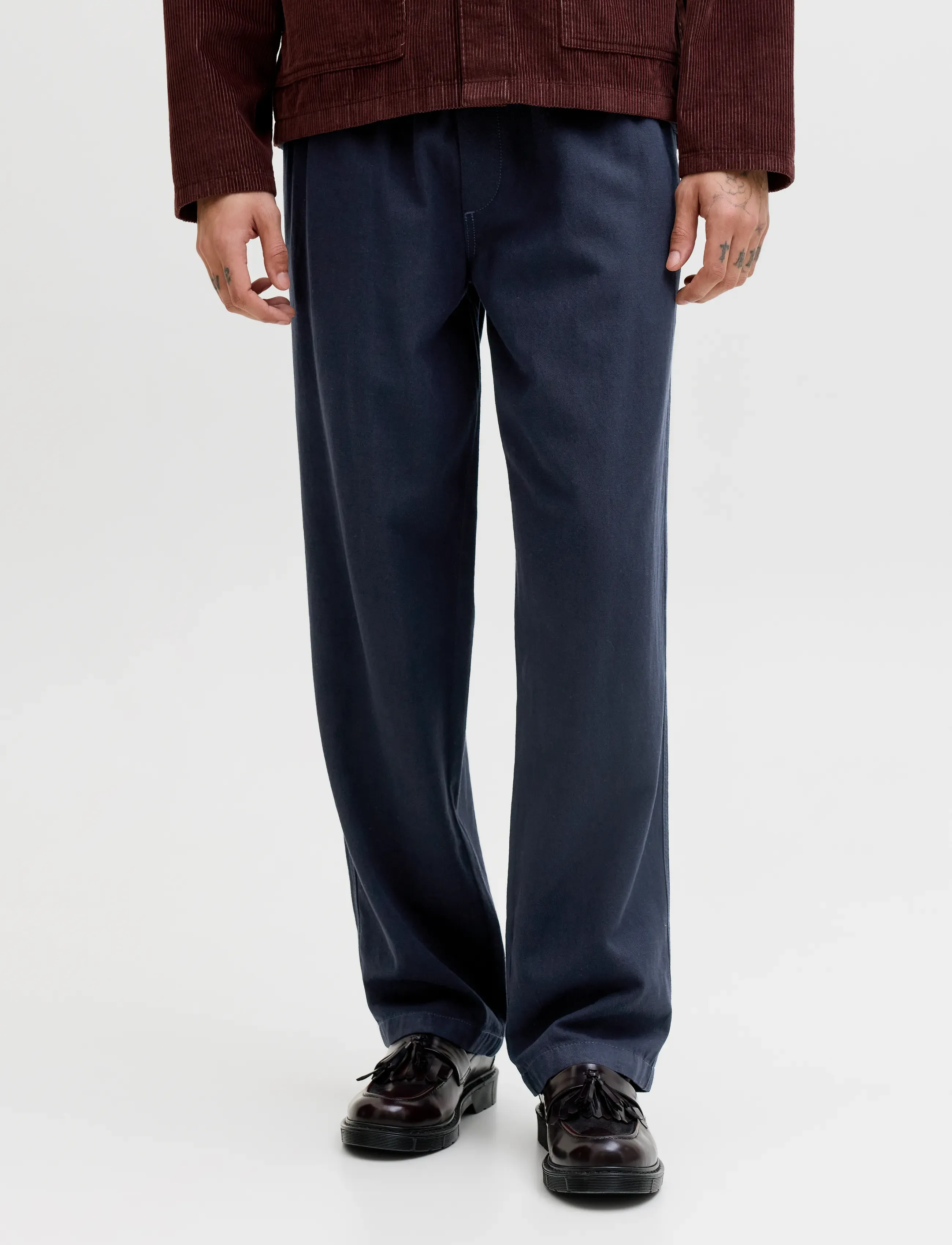 Jack & Jones JPSTKARL IVY JOGGER SN - Püksid - NAVY BLAZER / navy