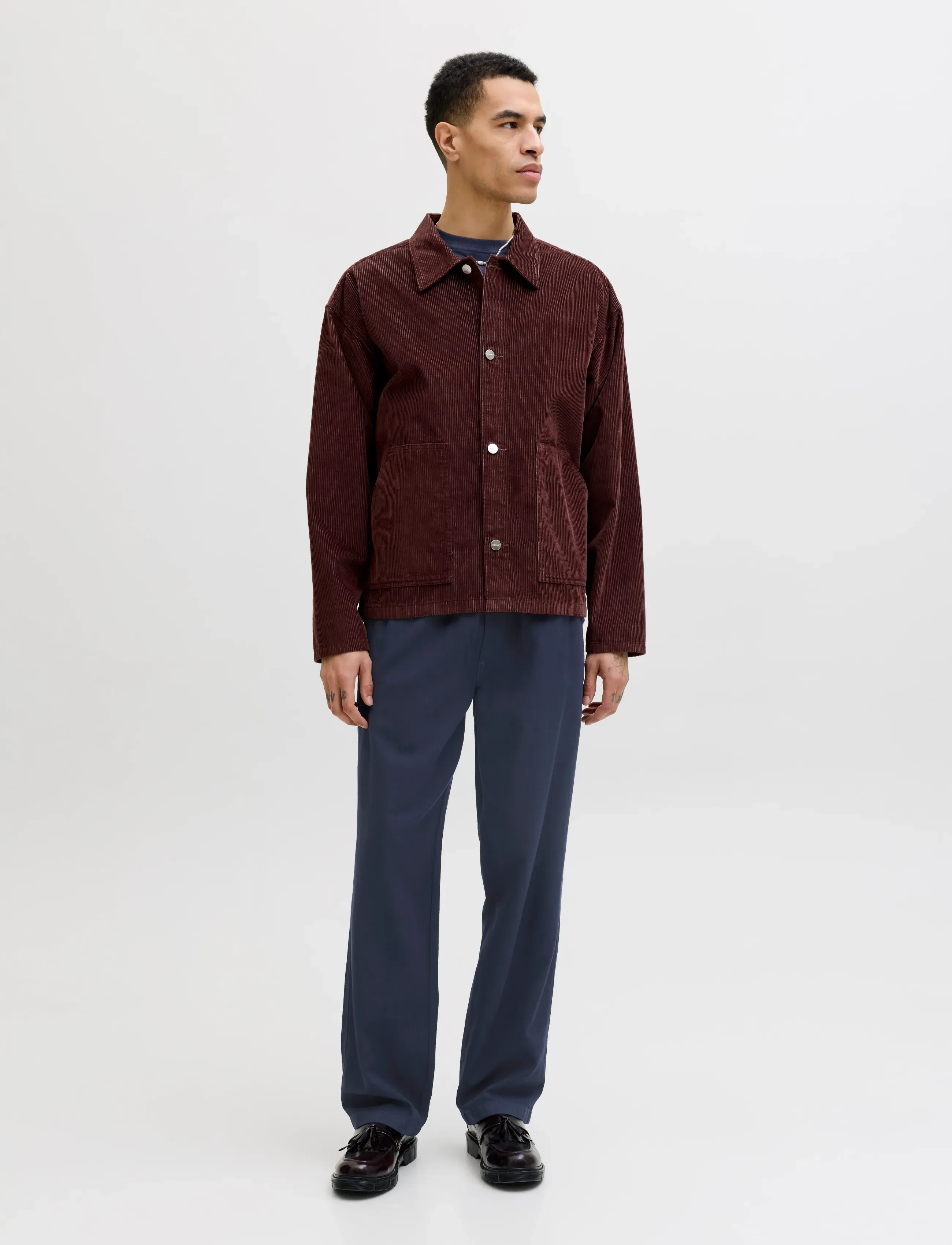 Jack & Jones - JPSTKARL IVY JOGGER SN - casual trousers - navy blazer - 4