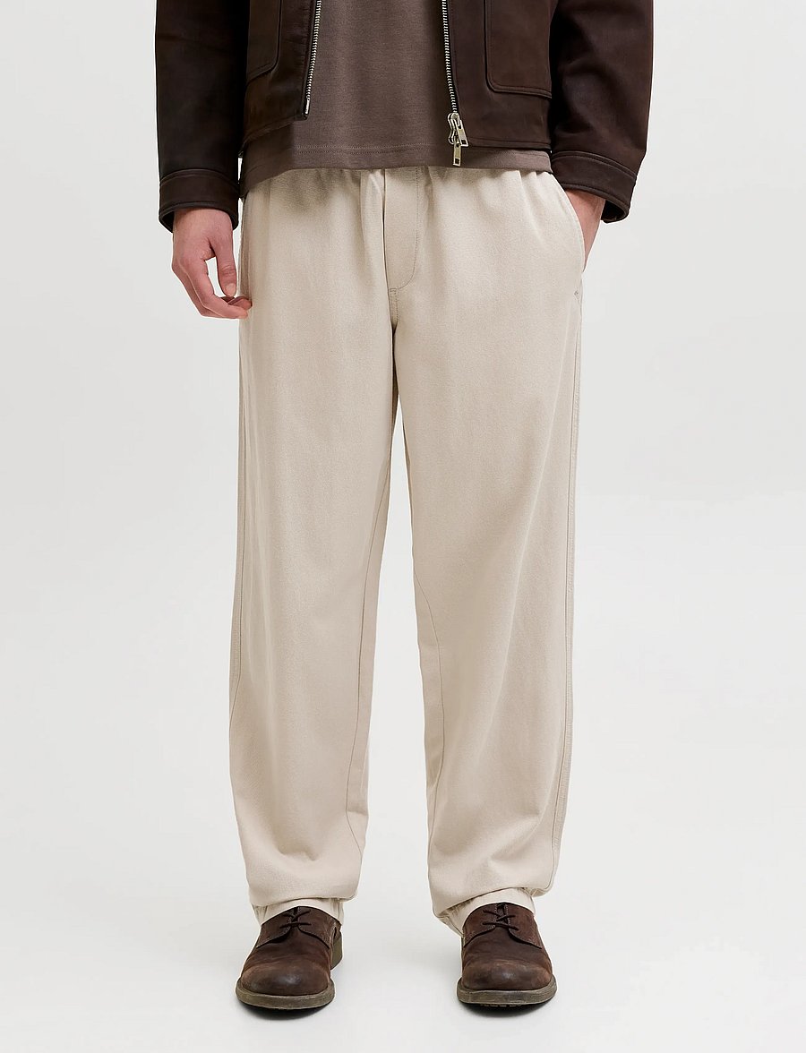 Jack & Jones - JPSTKARL IVY JOGGER SN - casual byxor - pumice stone - 0