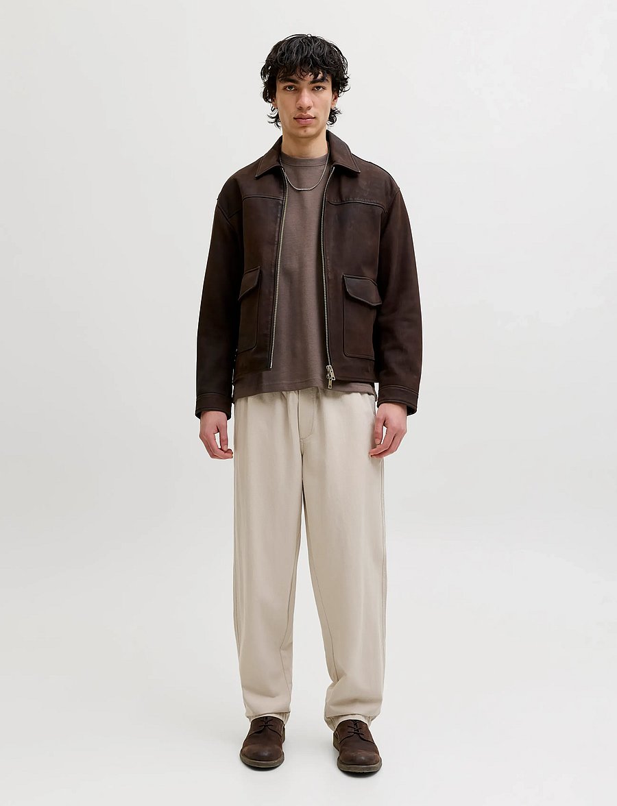Jack & Jones - JPSTKARL IVY JOGGER SN - casual byxor - pumice stone - 4