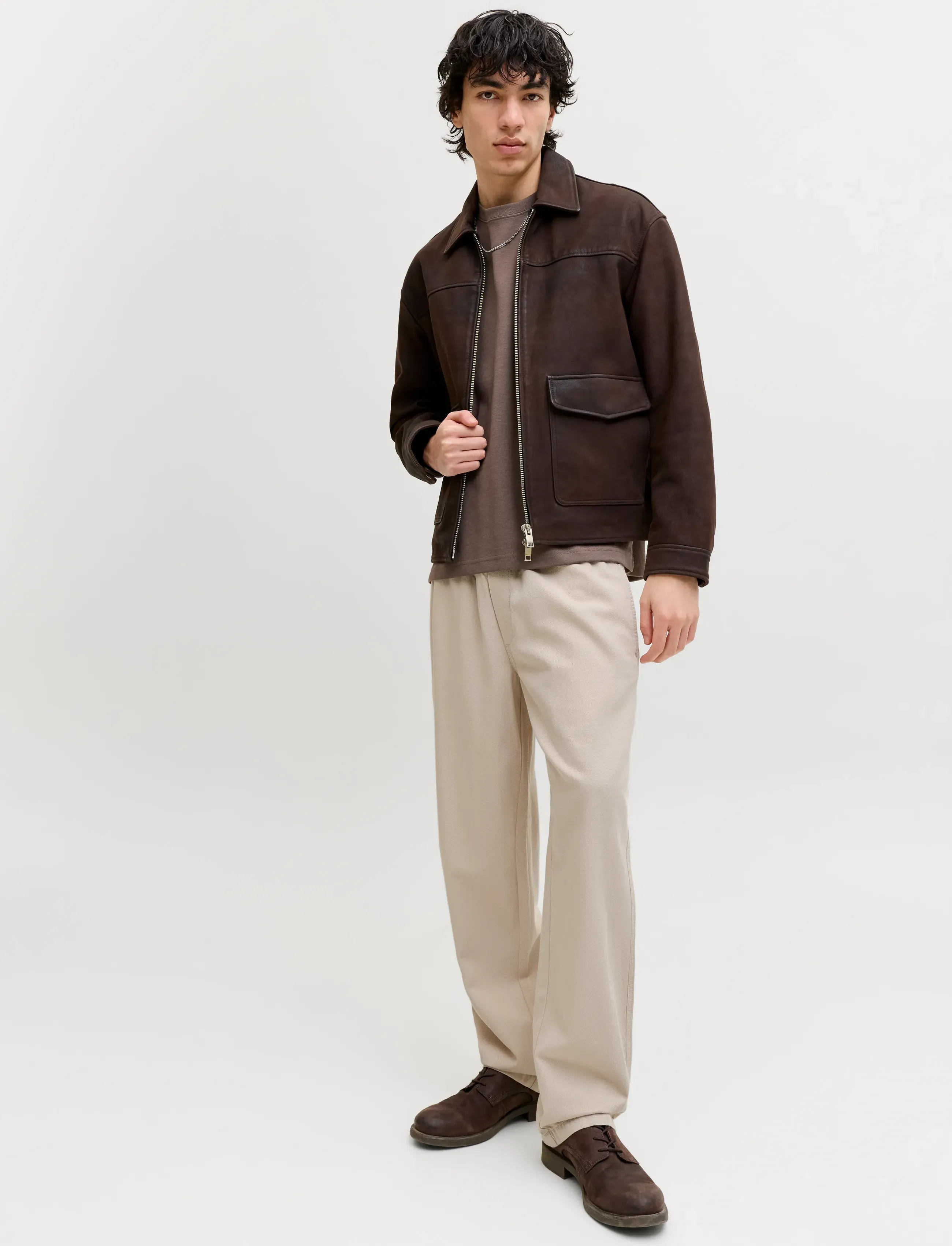 Jack & Jones - JPSTKARL IVY JOGGER SN - rennot housut - pumice stone - 5