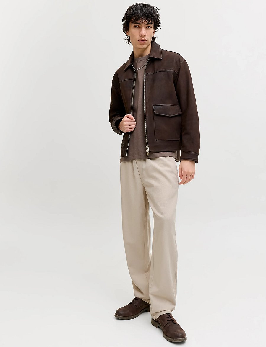 Jack & Jones - JPSTKARL IVY JOGGER SN - casual byxor - pumice stone - 5