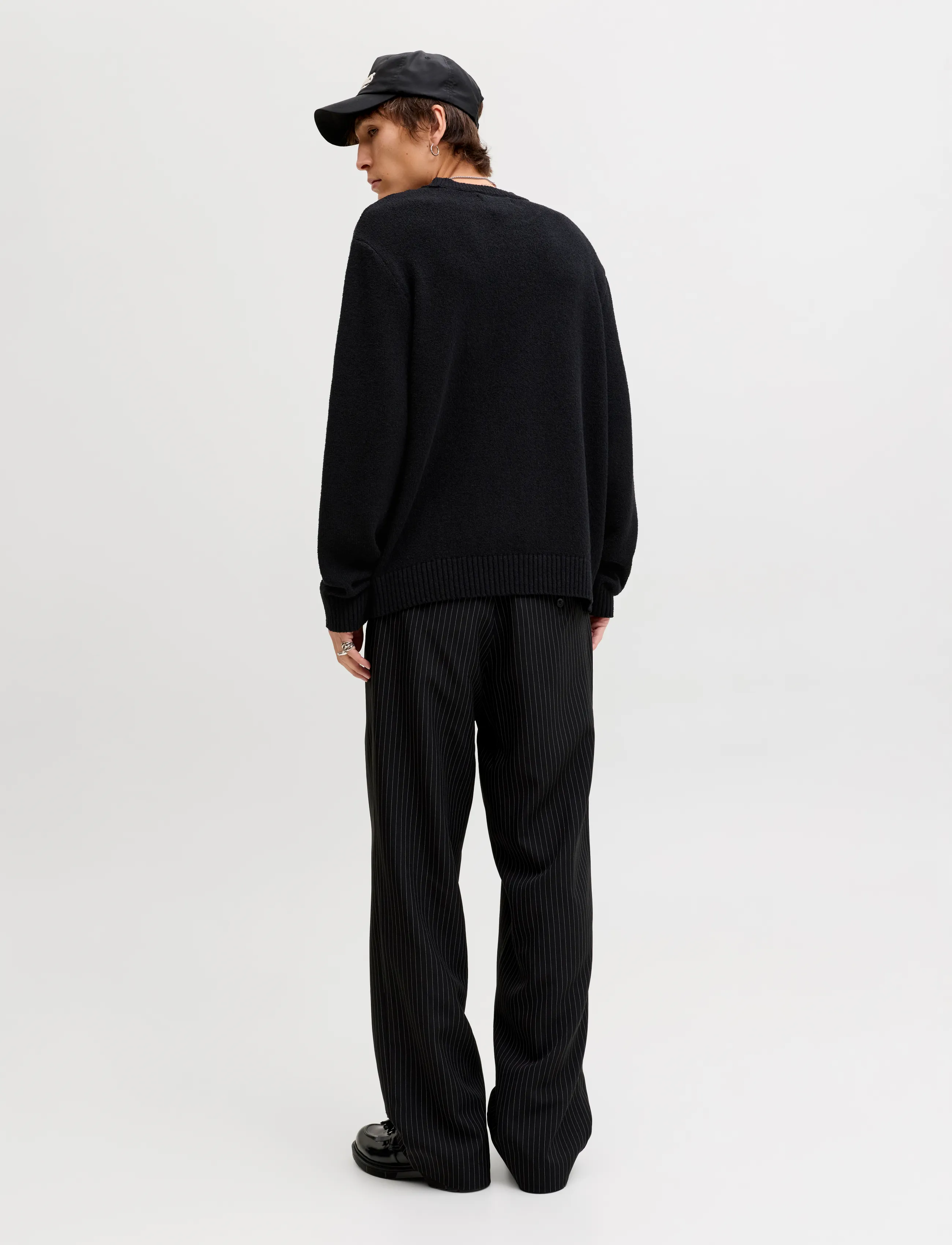 Jack & Jones - JORNORREBRO CATSKILLS KNIT CREW NECK SN - rund hals - black - 2